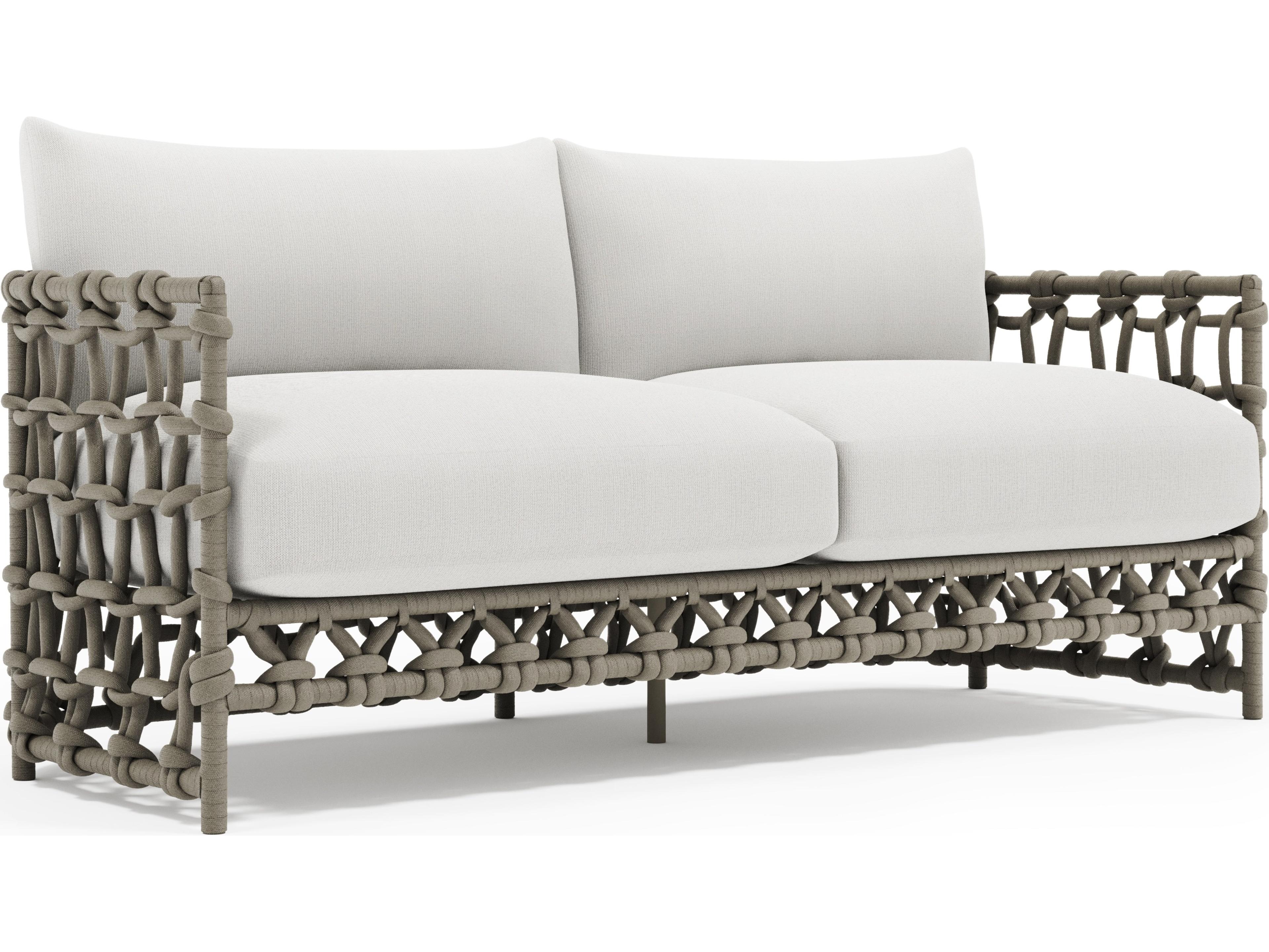 Grey Rope Cushion Sofa