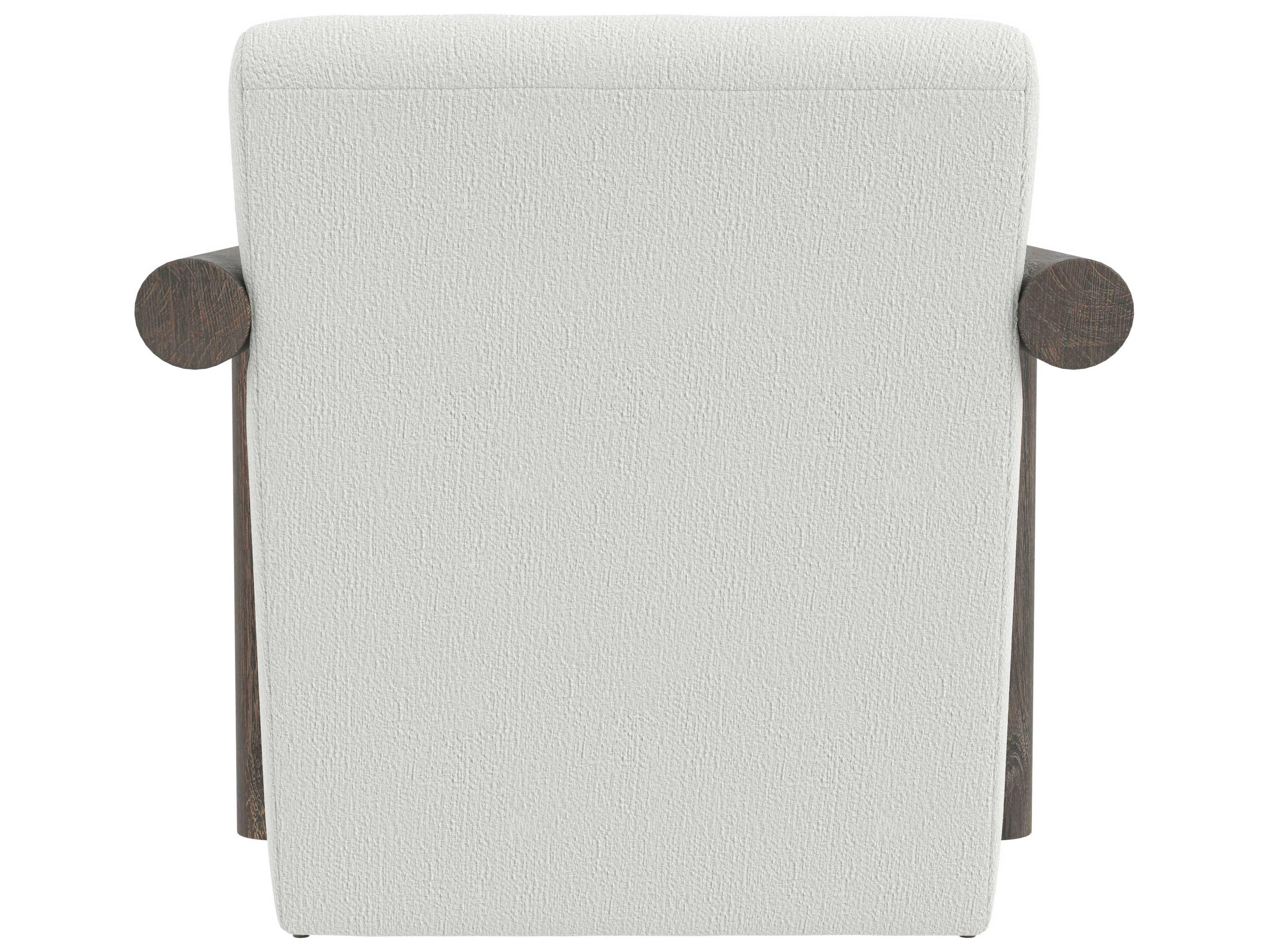 Bernhardt Exteriors Mara Smoked Truffle Teak Outdoor Patio Lounge Chair