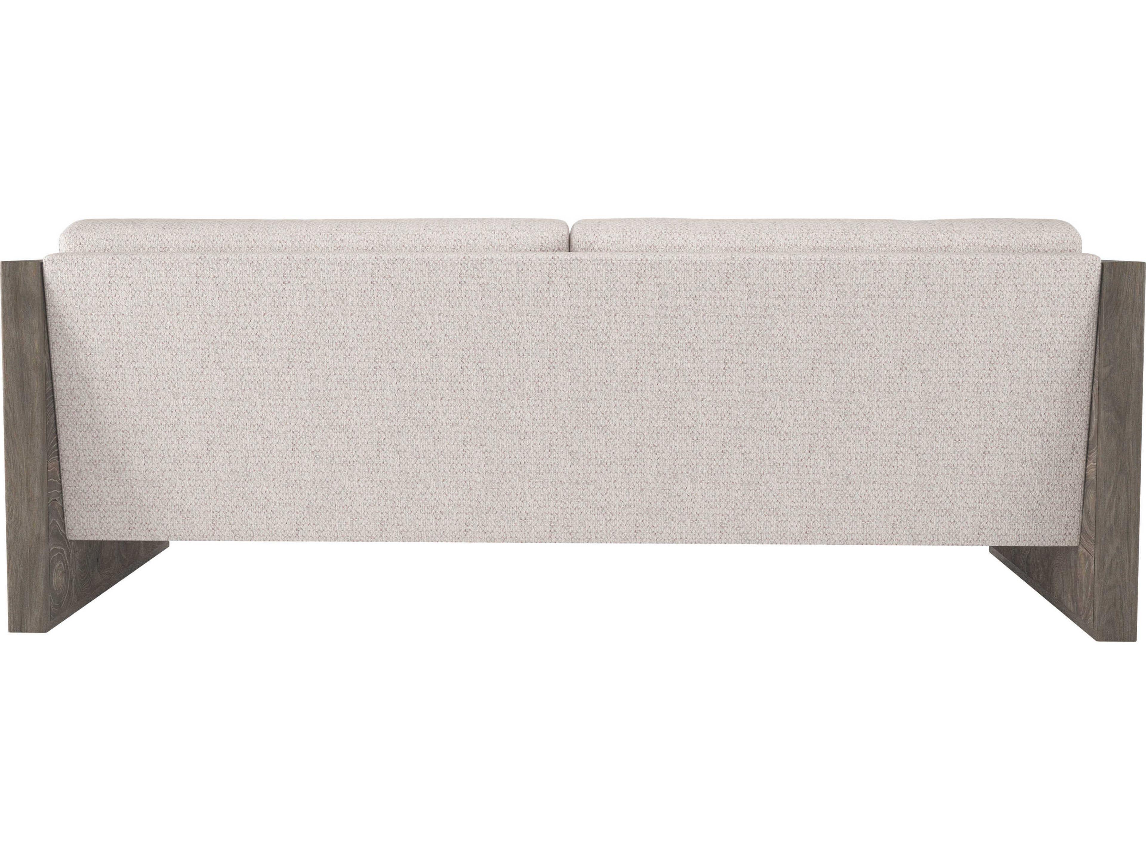 Bernhardt Exteriors Smoked Truffle Madura Patio Sofa with Cushion