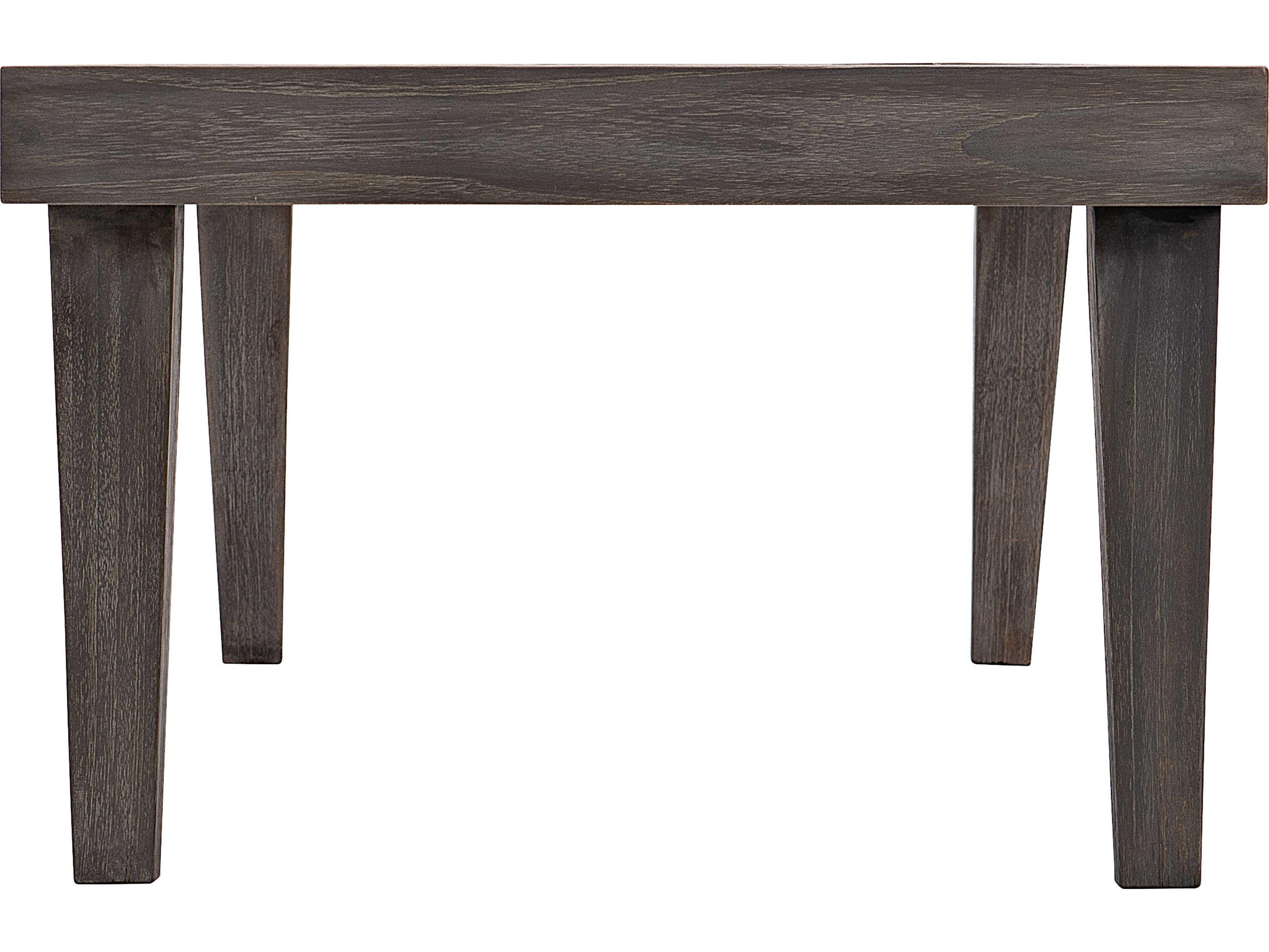 Bernhardt Exteriors Madura Smoked Truffle Teak Outdoor Patio Bench