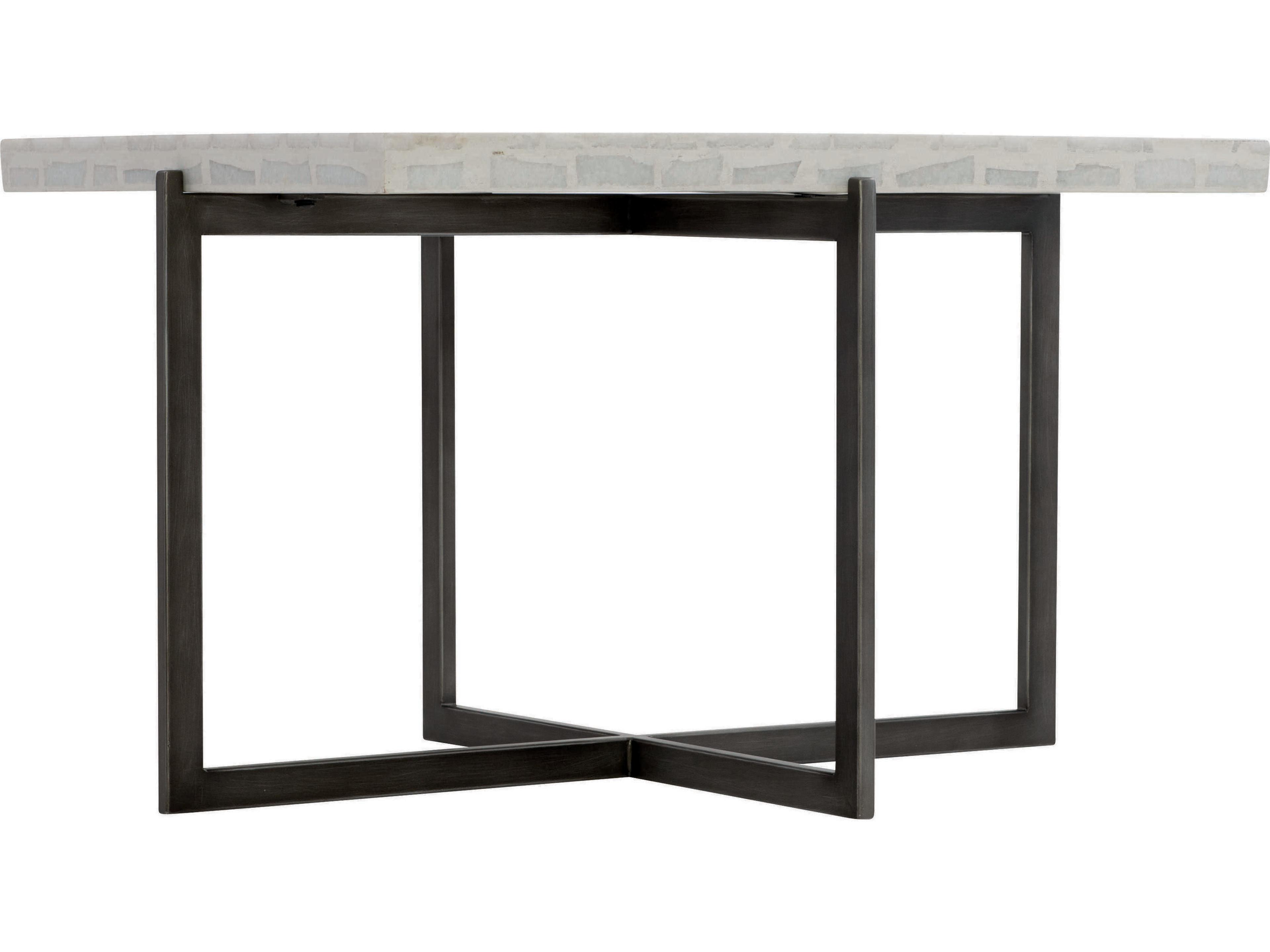 Bernhardt Exteriors Stillwater Flint Gray / Terrazzo Rectangular Outdoor Coffee Table