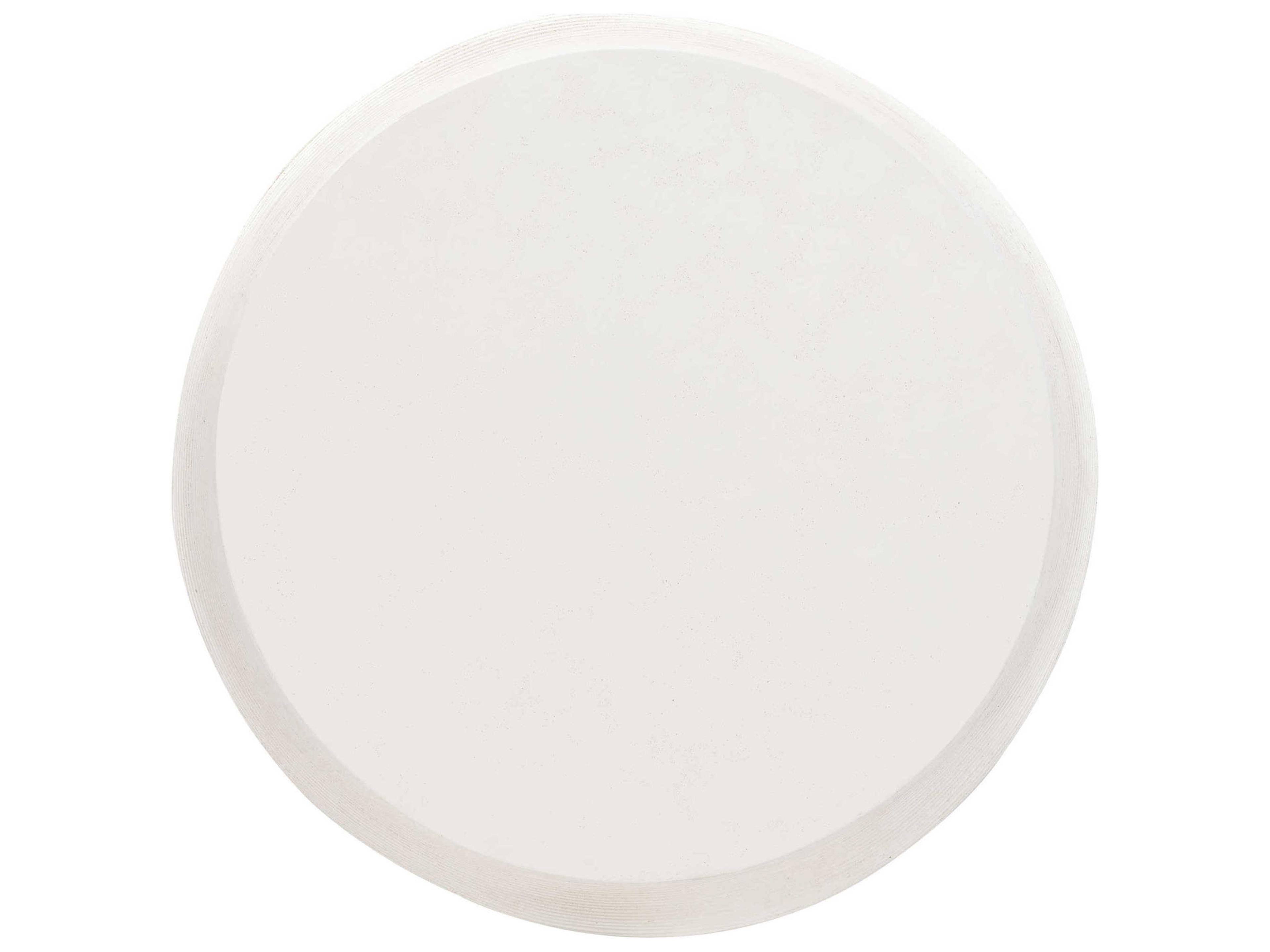 Bernhardt Exteriors Kai White Round Patio Coffee Table