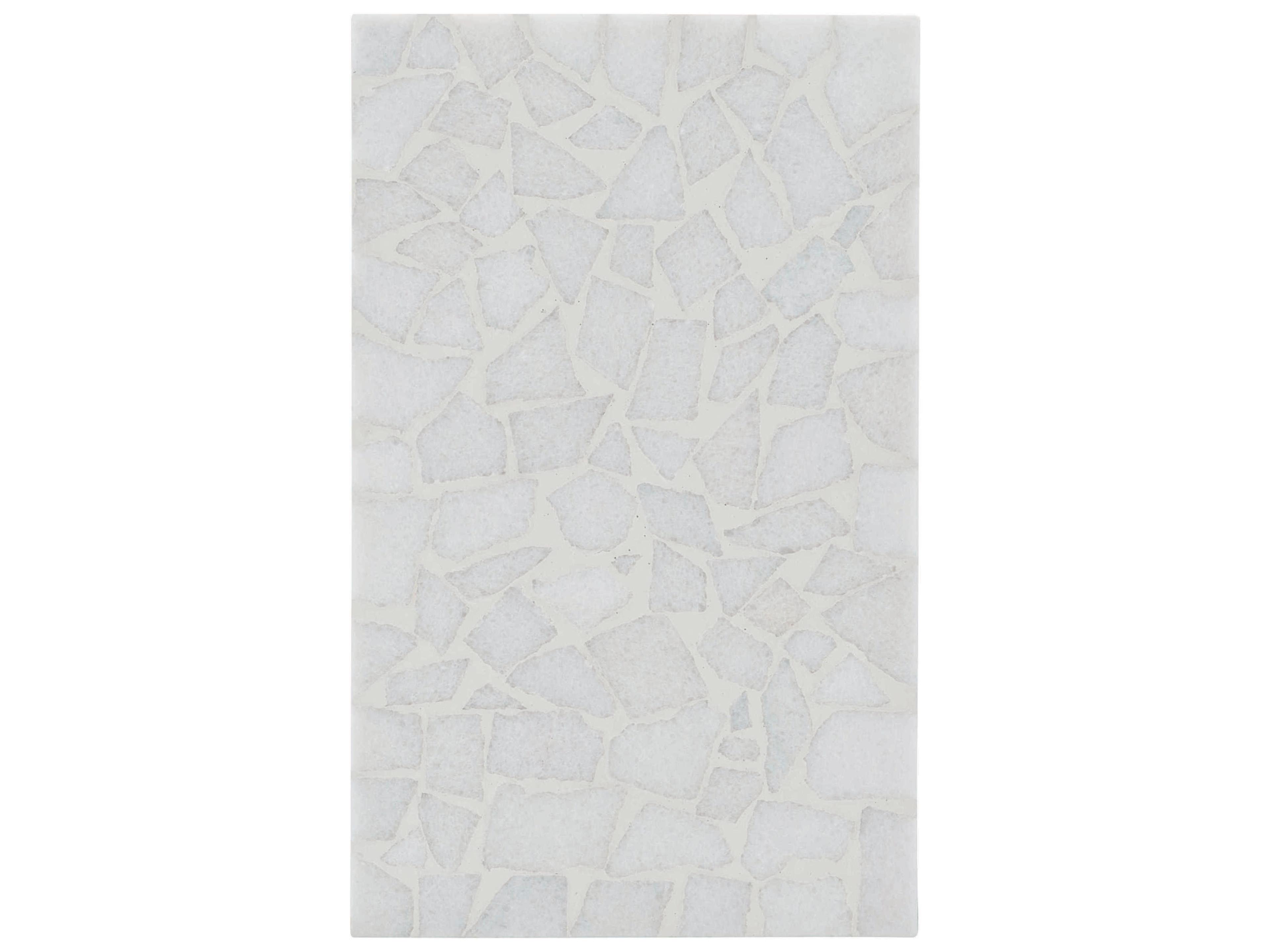 Bernhardt Exteriors Sausalito Flint Gray / Terrazzo Rectangular Outdoor Patio End Table