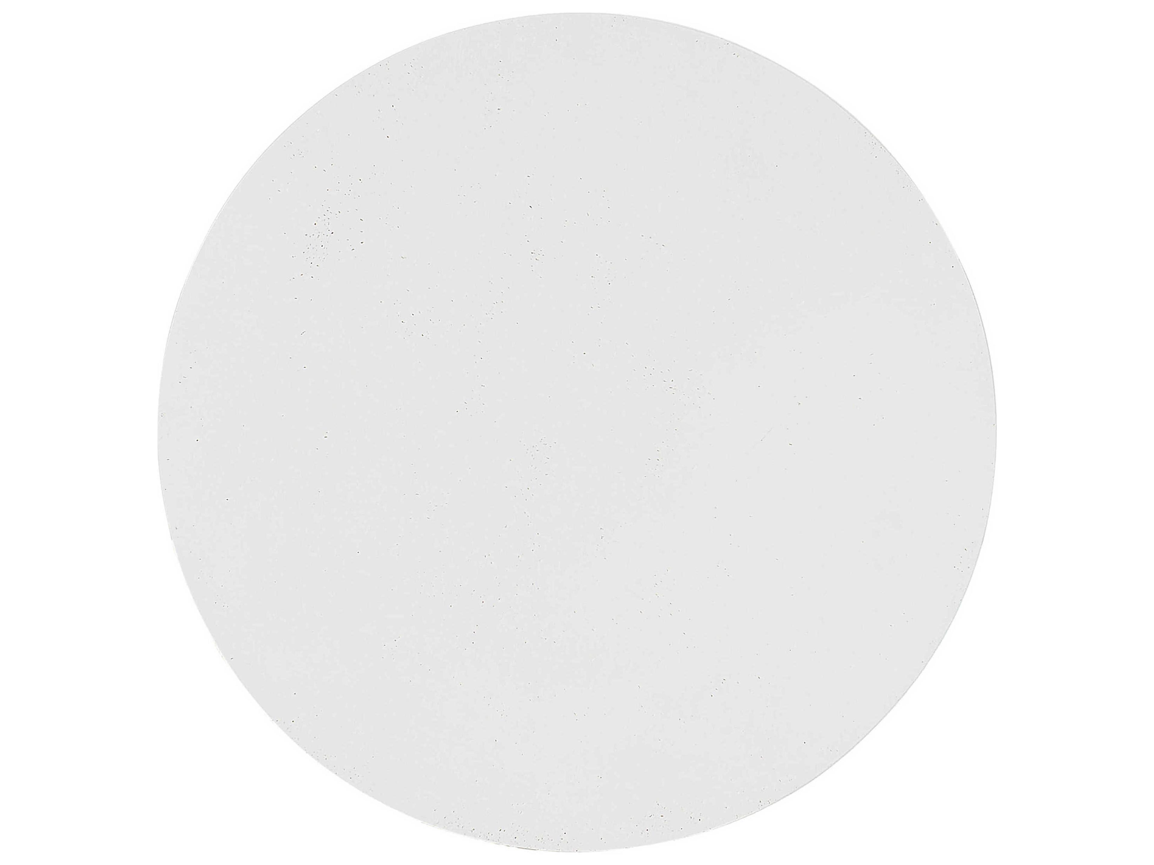 Bernhardt Exteriors Voile White Round Outdoor End Table