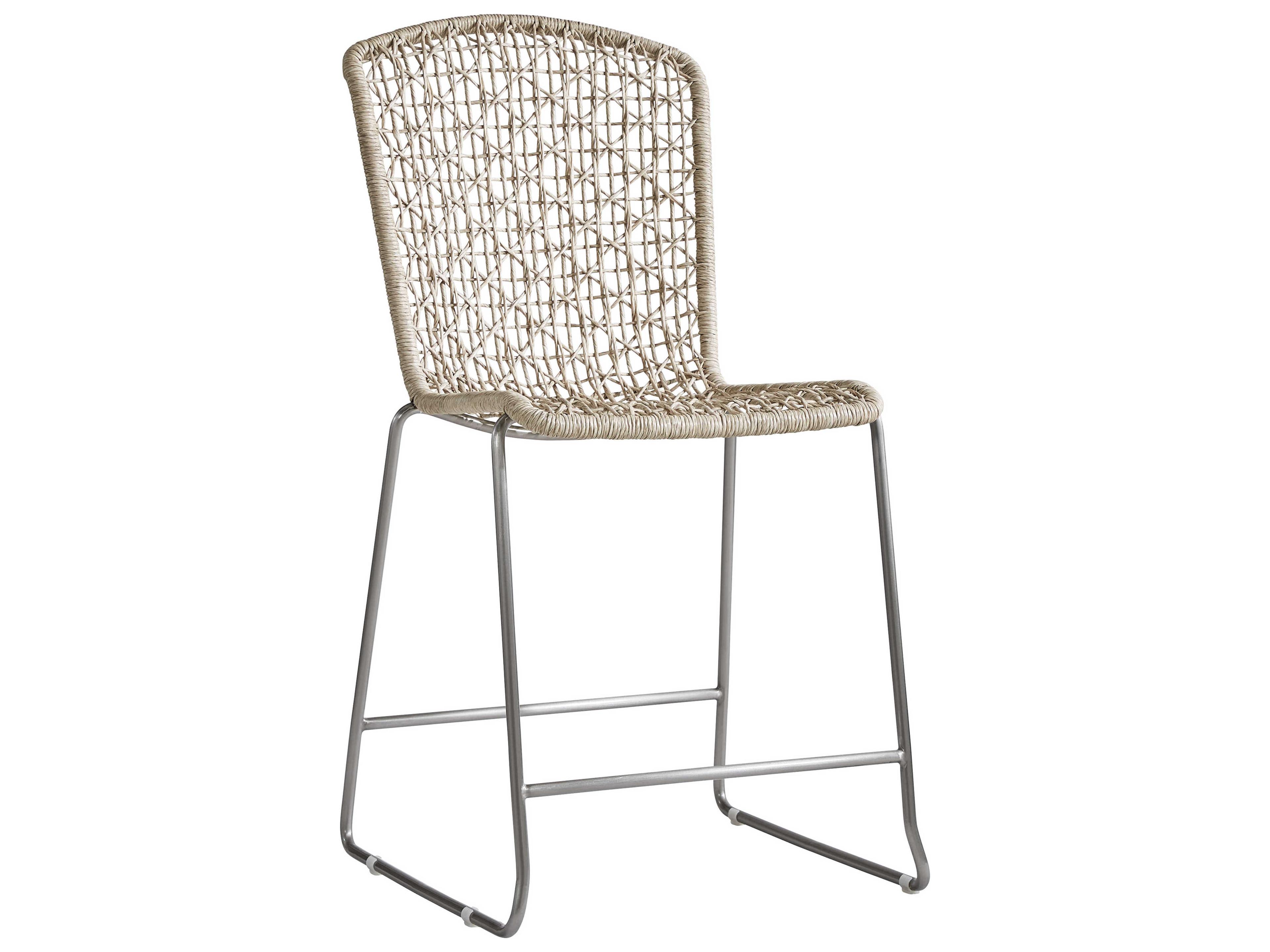 Carmel Hazelnut Outdoor Patio Counter Stool