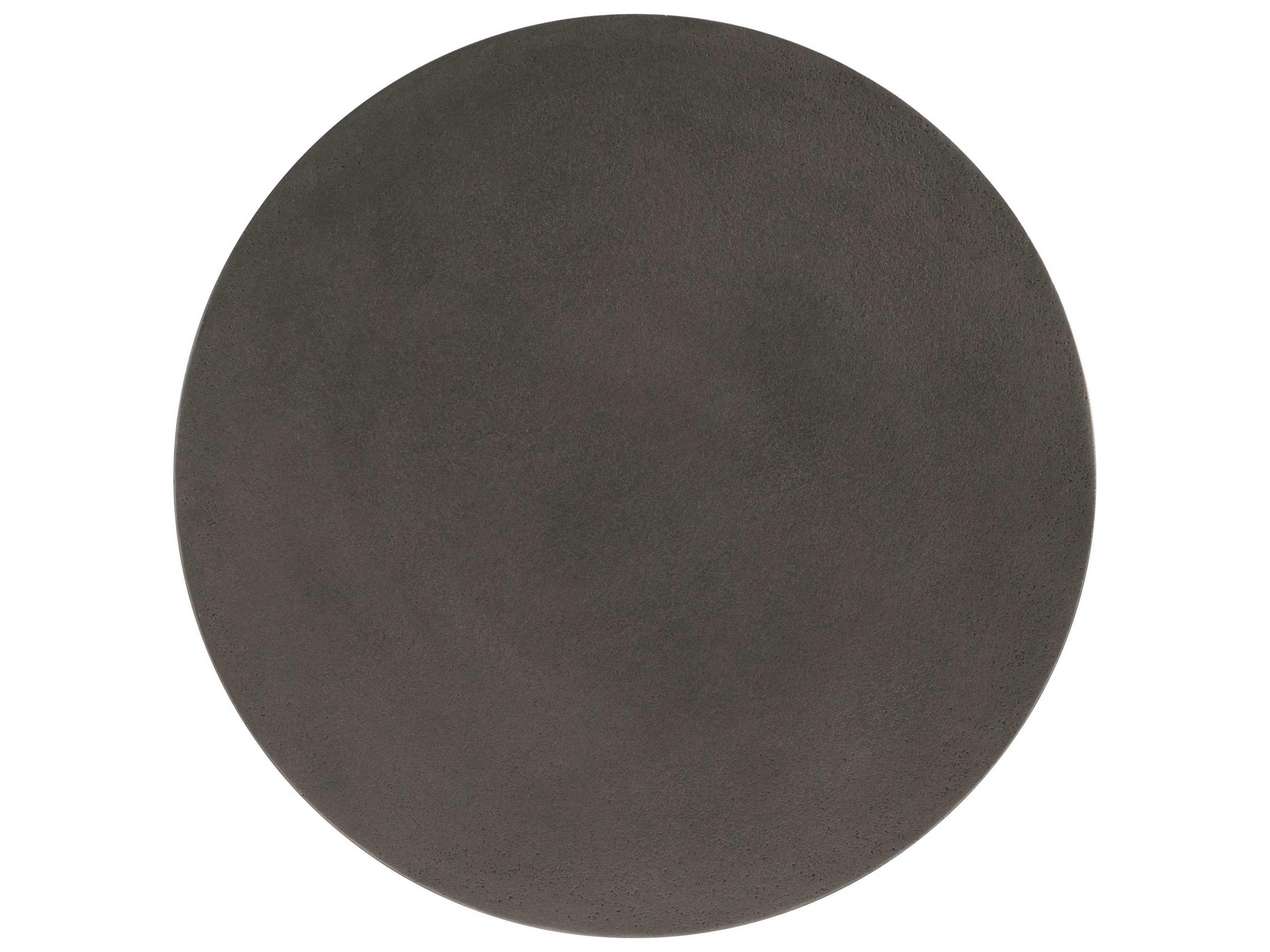 Bernhardt Exteriors Liguria Graphite Round Patio End Table