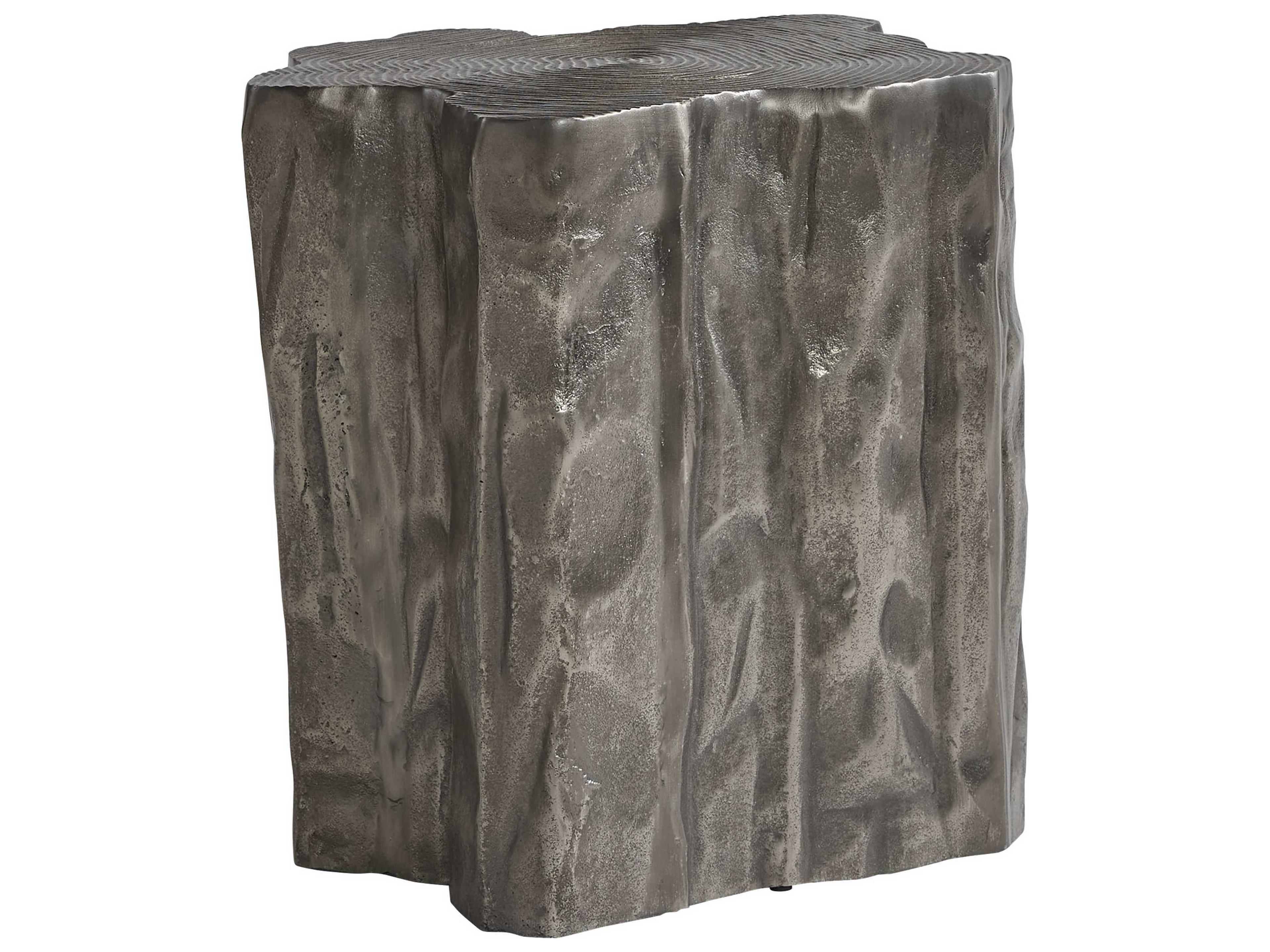 Bernhardt Exteriors Elba Graphite Outdoor Patio End Table
