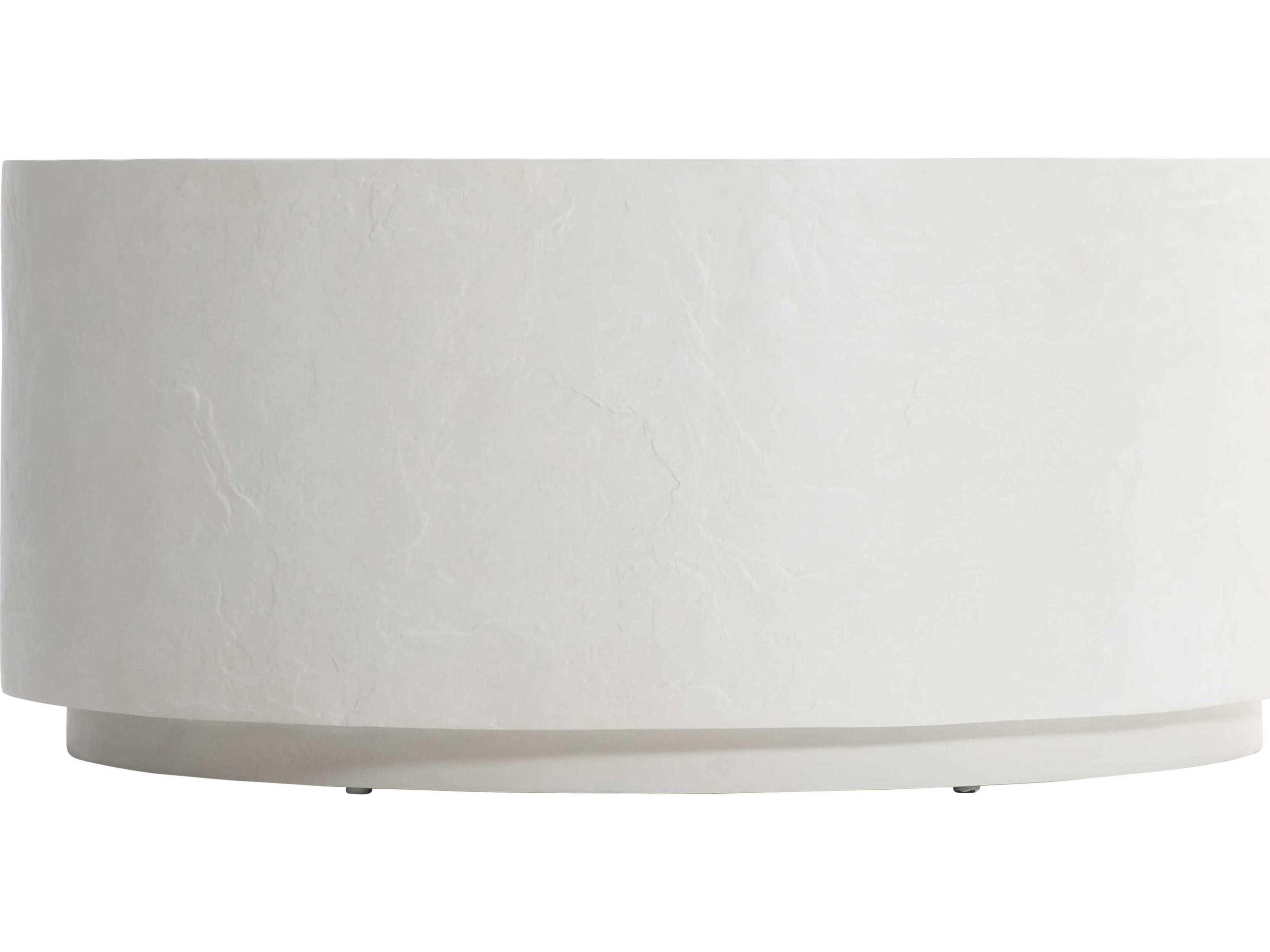 Bernhardt Exteriors Neutral Round Trapani Outdoor Patio Coffee Table