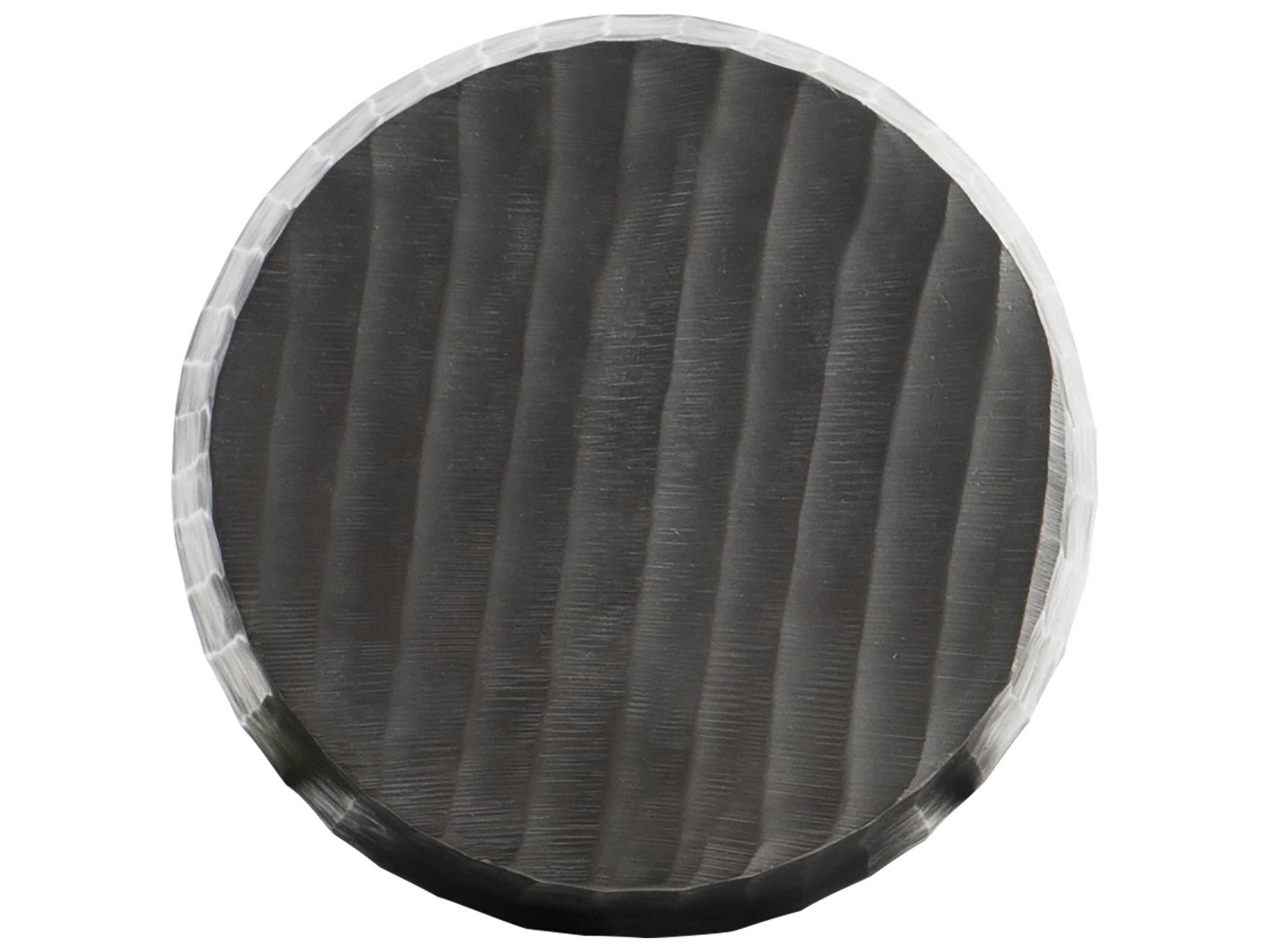 Bernhardt Exteriors Cast Aluminum Round Outdoor End Table