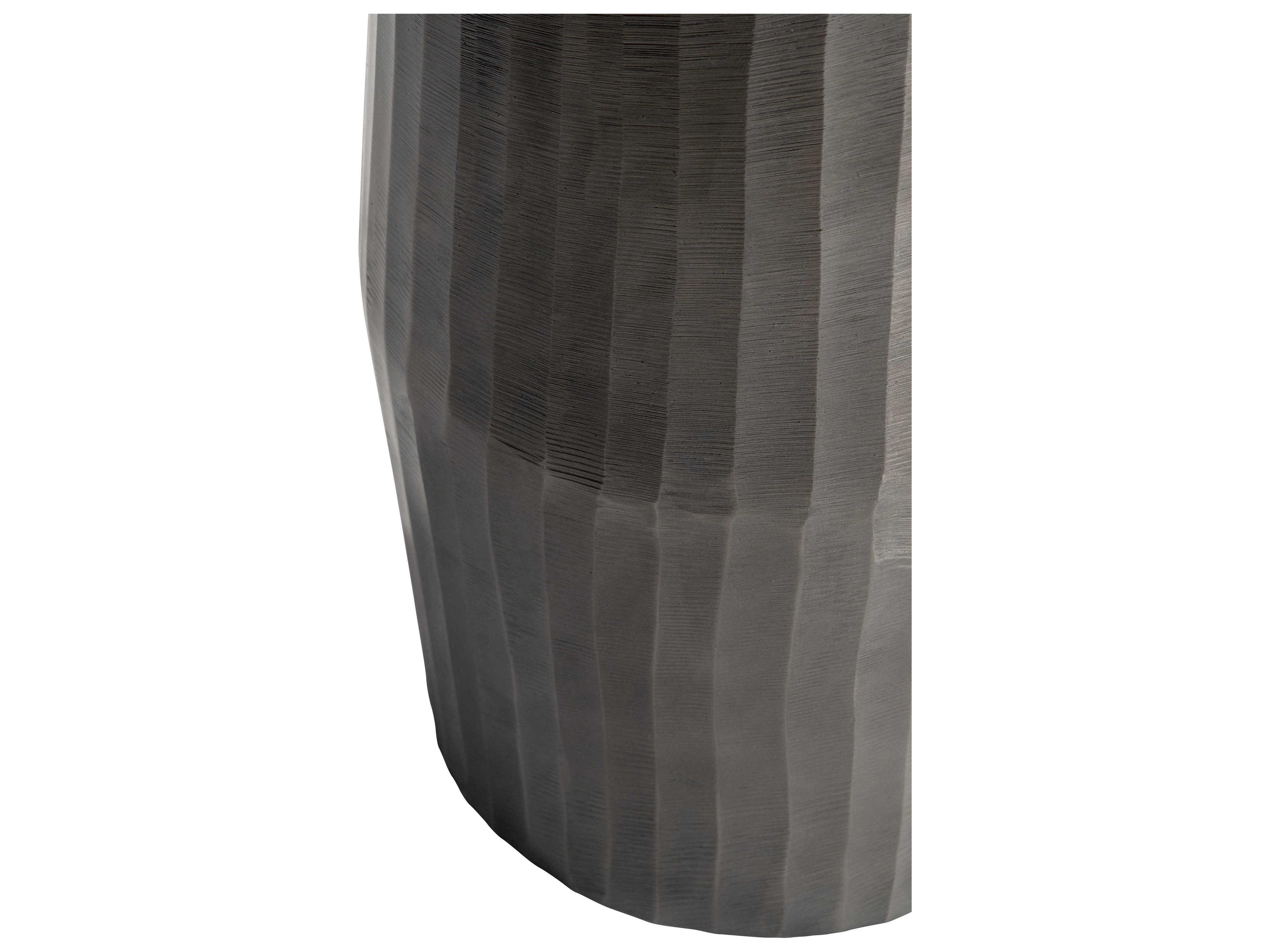 Bernhardt Exteriors Cast Aluminum Round Outdoor End Table