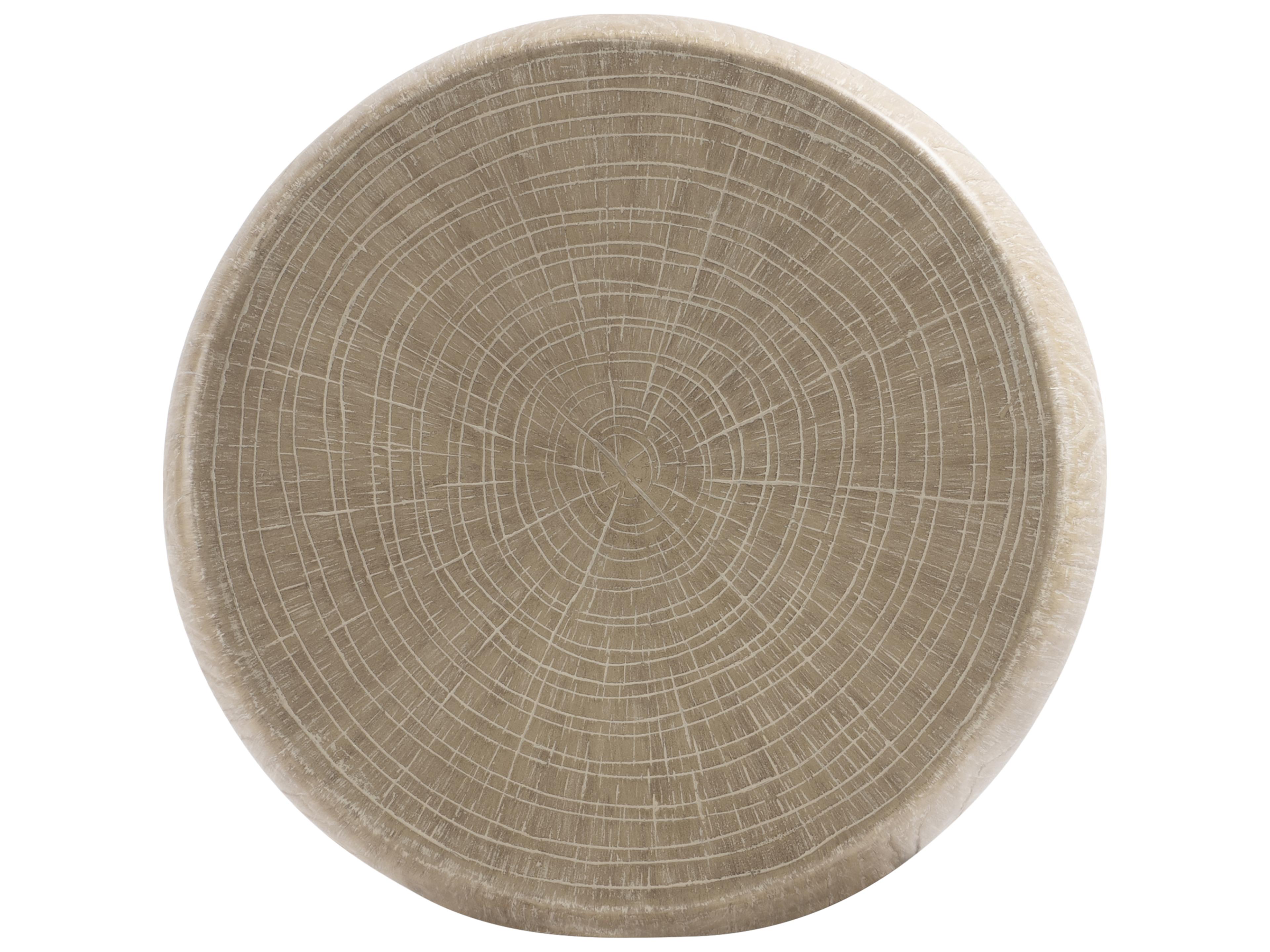 Bernhardt Exteriors Neptune Brown Concrete End Table