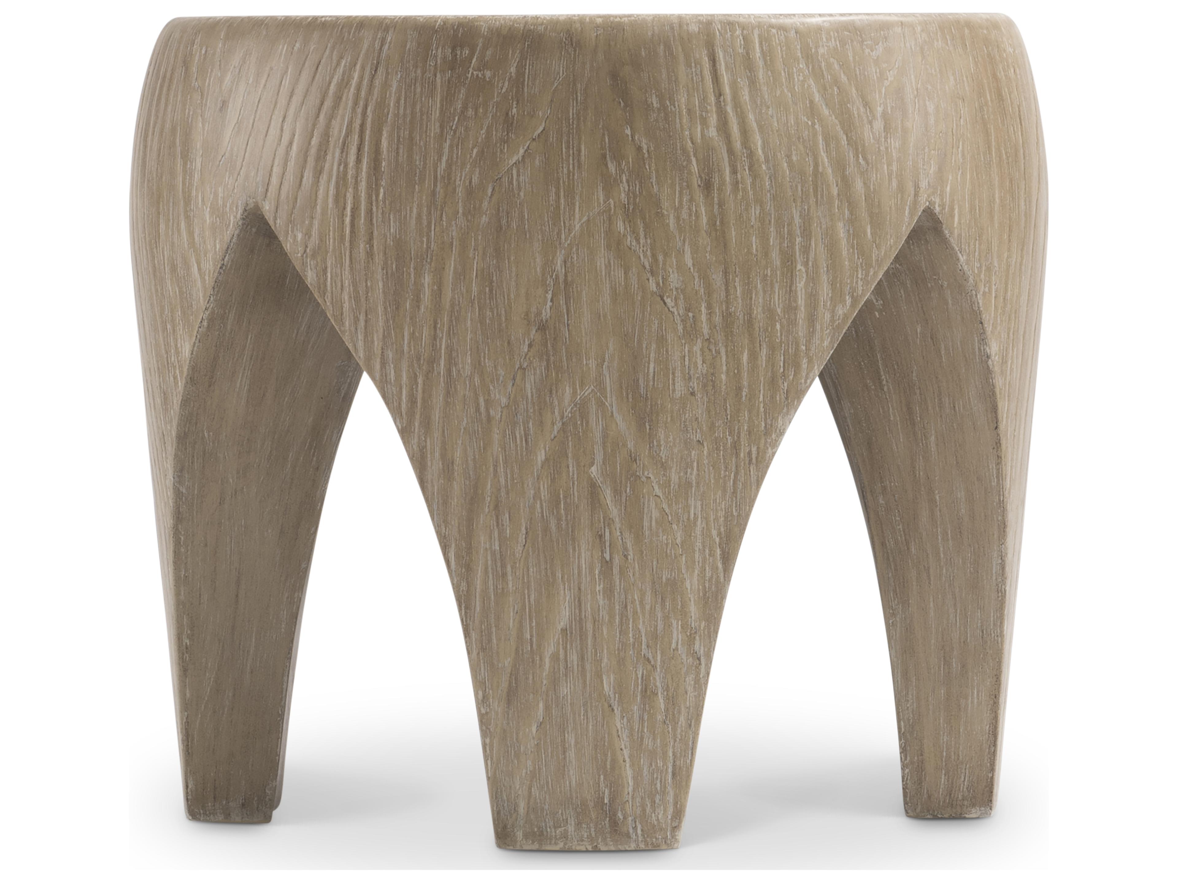 Bernhardt Exteriors Neptune Brown Concrete End Table