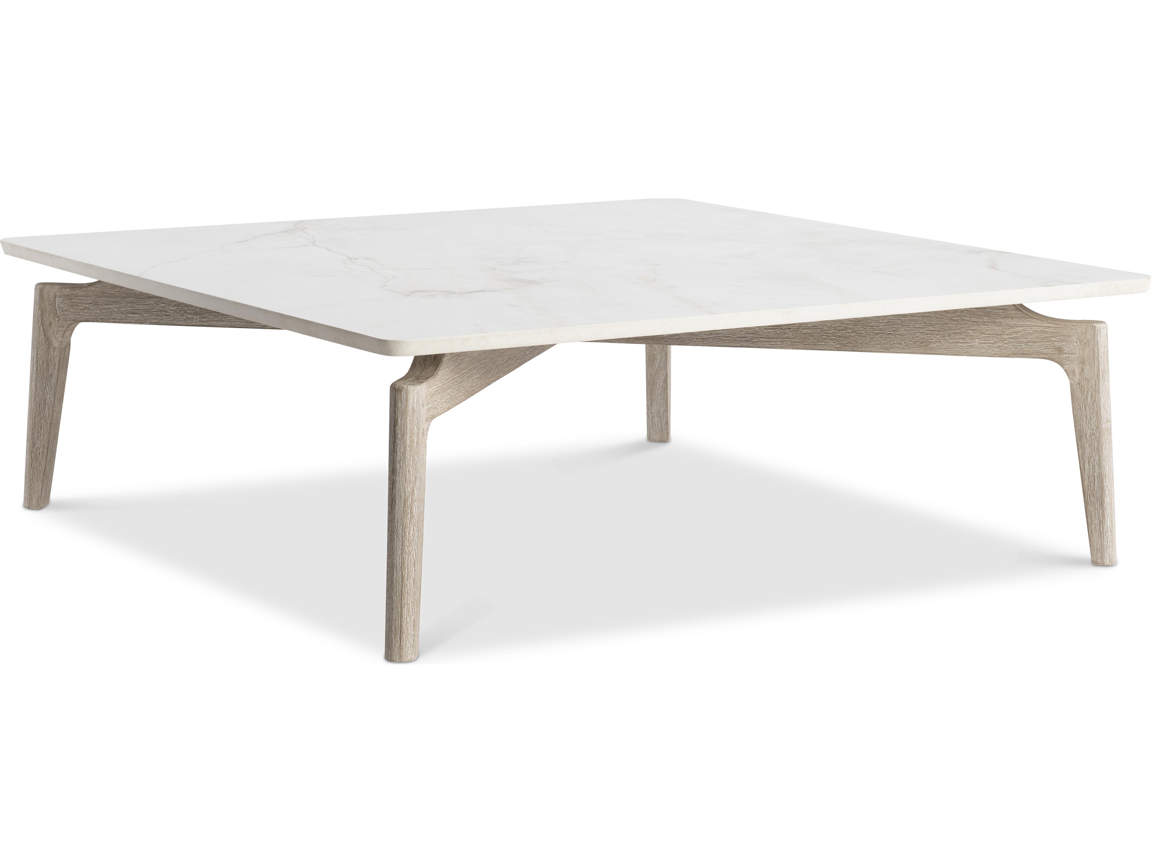 Bernhardt Exteriors Aurora White Stone Coffee Table