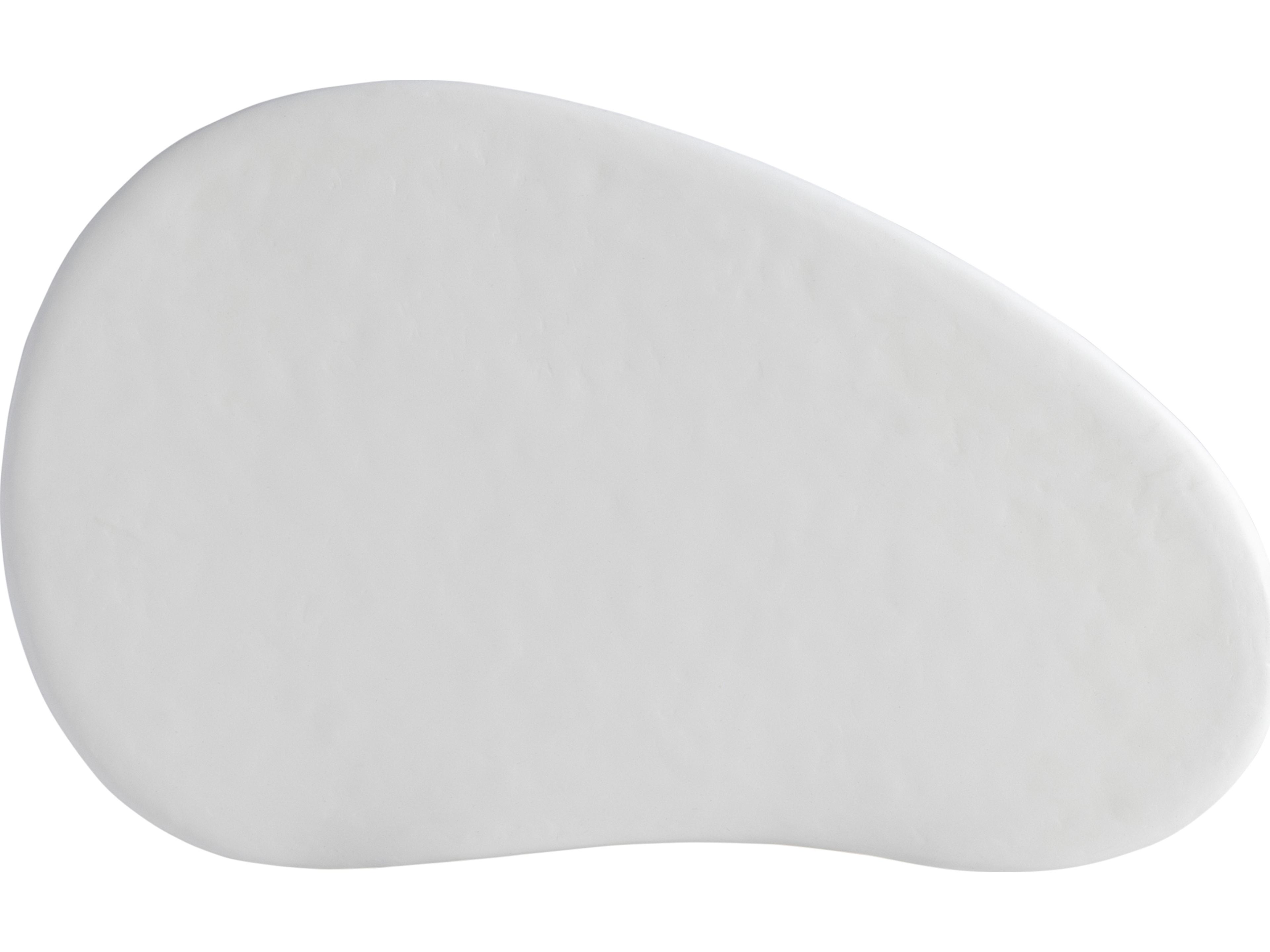 Bernhardt Exteriors Fresco White Concrete End Table