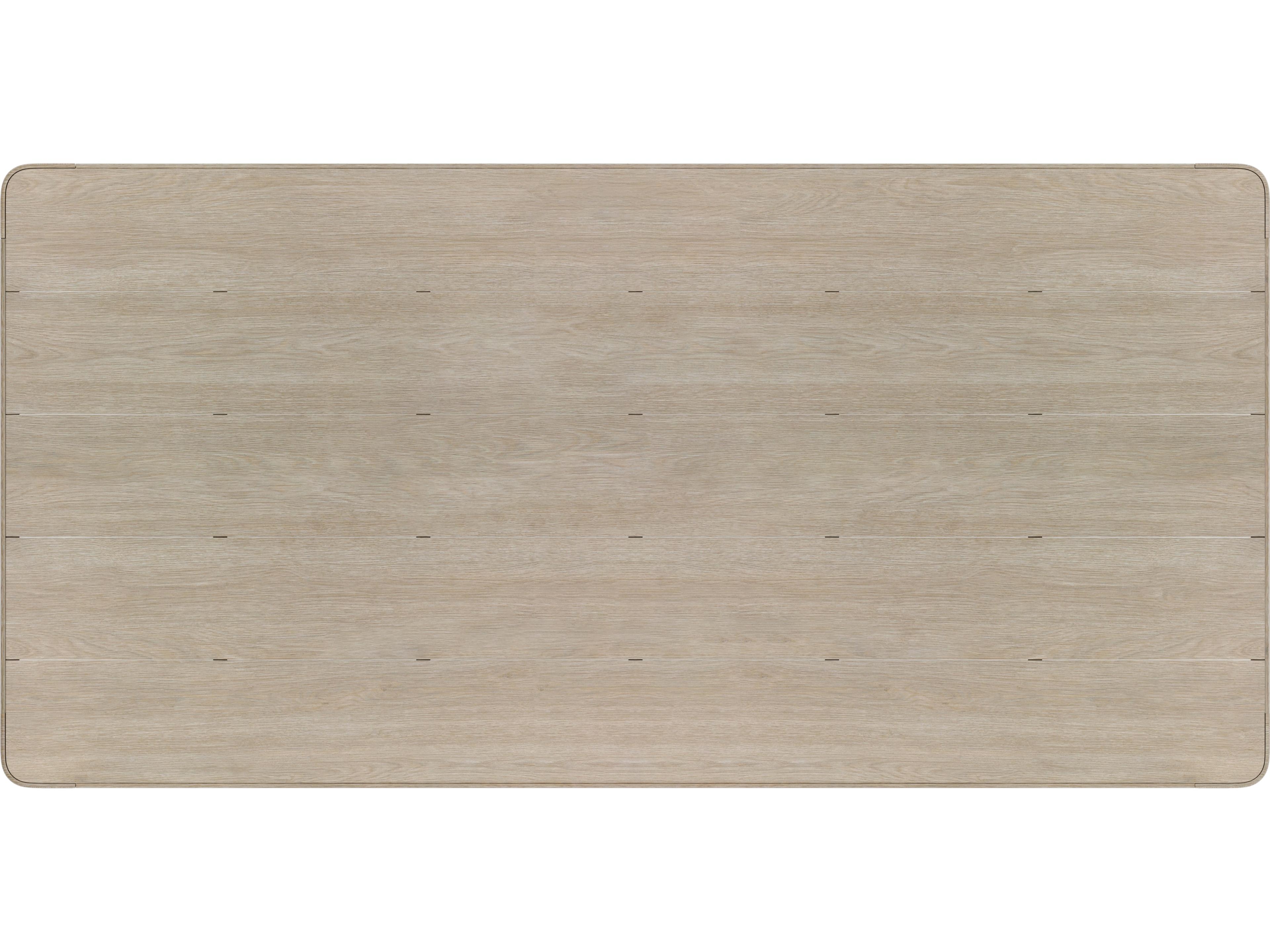 Bernhardt Exteriors Edenton Brown Teak Rectangular Dining Table