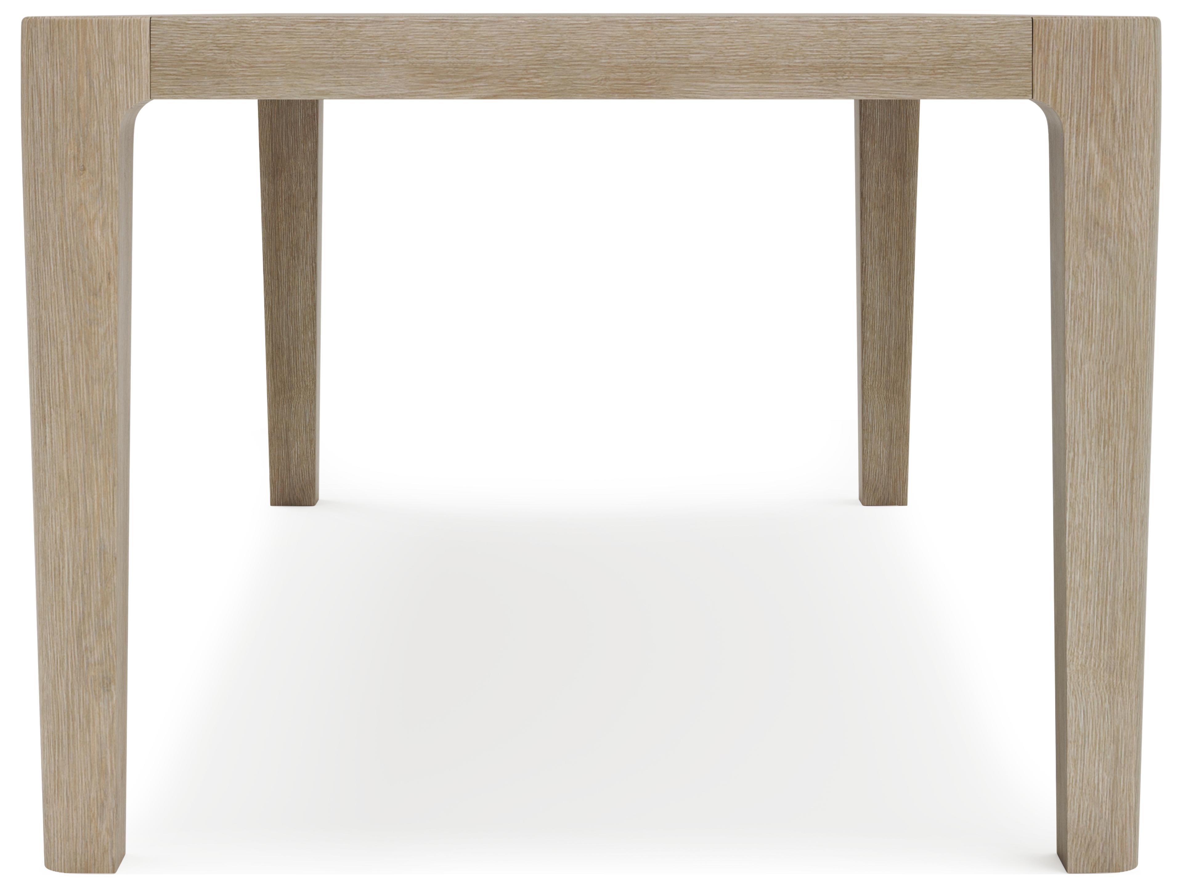 Bernhardt Exteriors Edenton Brown Teak Rectangular Dining Table