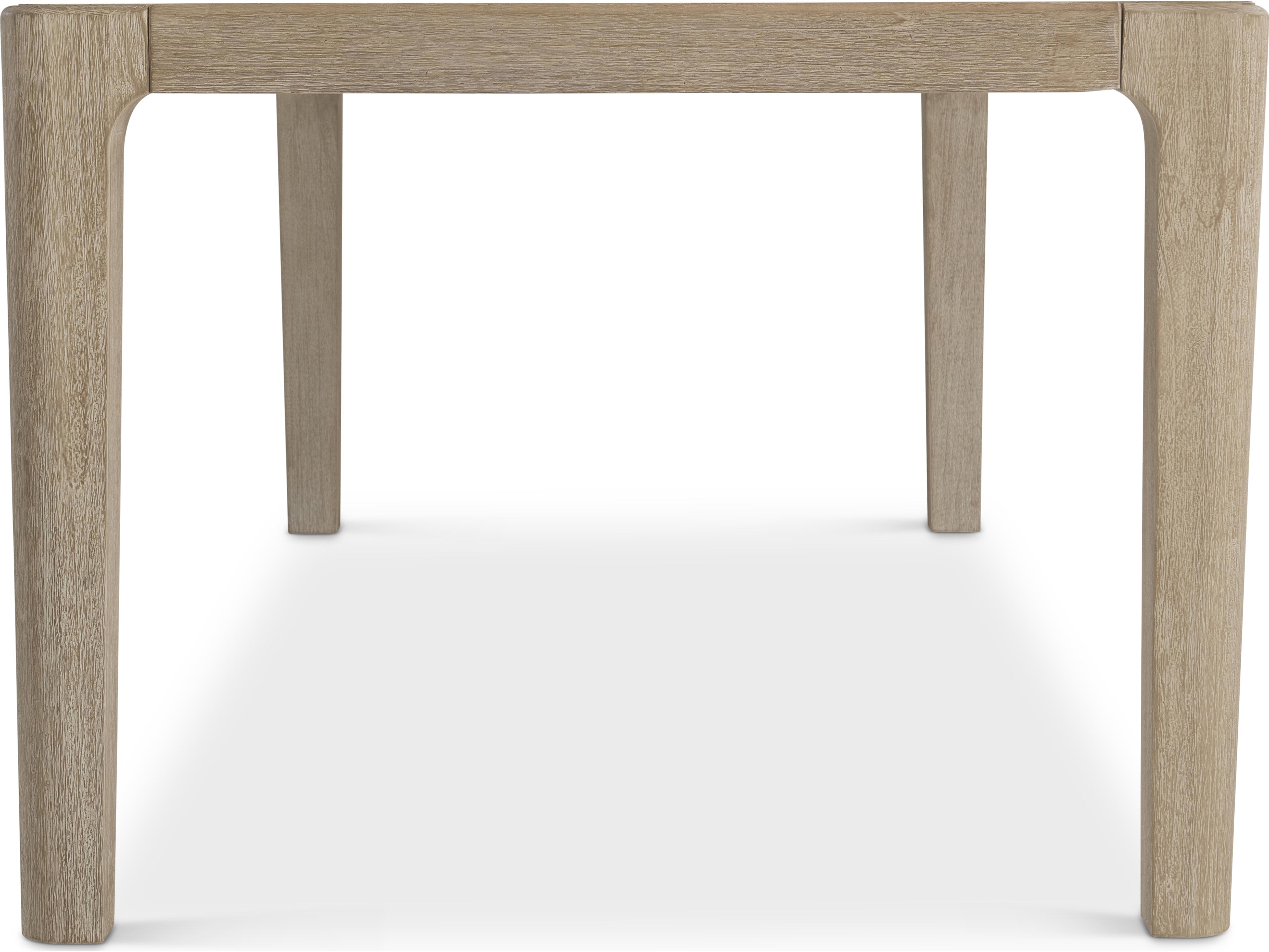 Bernhardt Exteriors Edenton Brown Teak Rectangular Dining Table