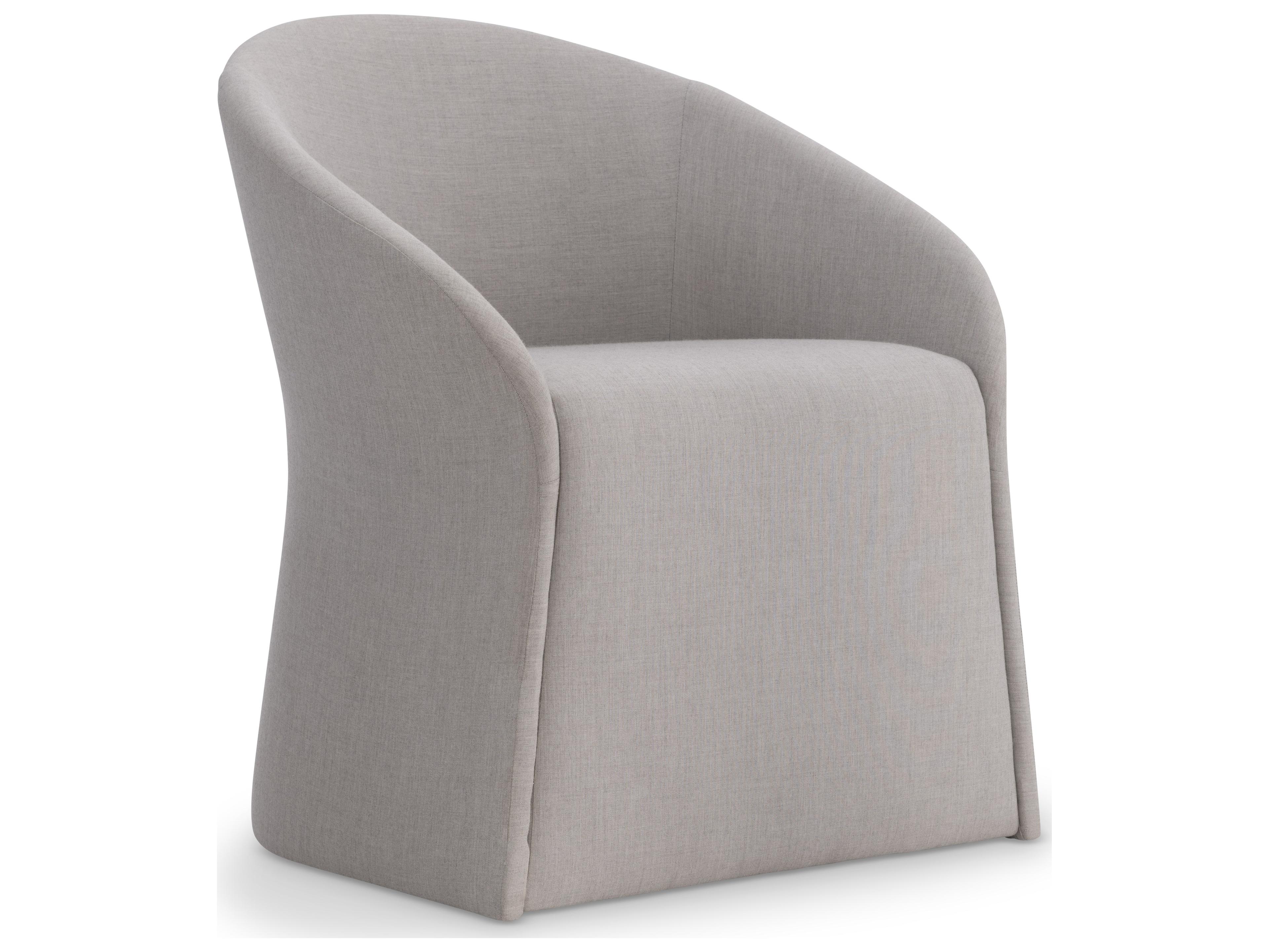 Beige Fabric Cushion Lounge Chair
