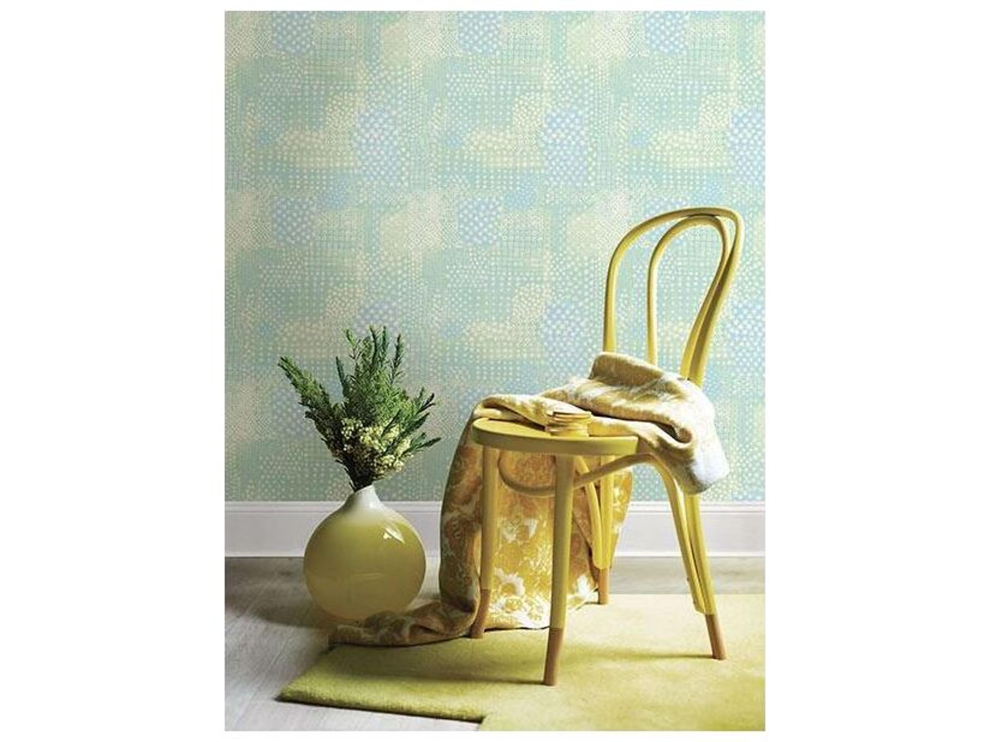 Brewster Home Fashions A-street Prints Flower Power Green Patchwork Wallpaper