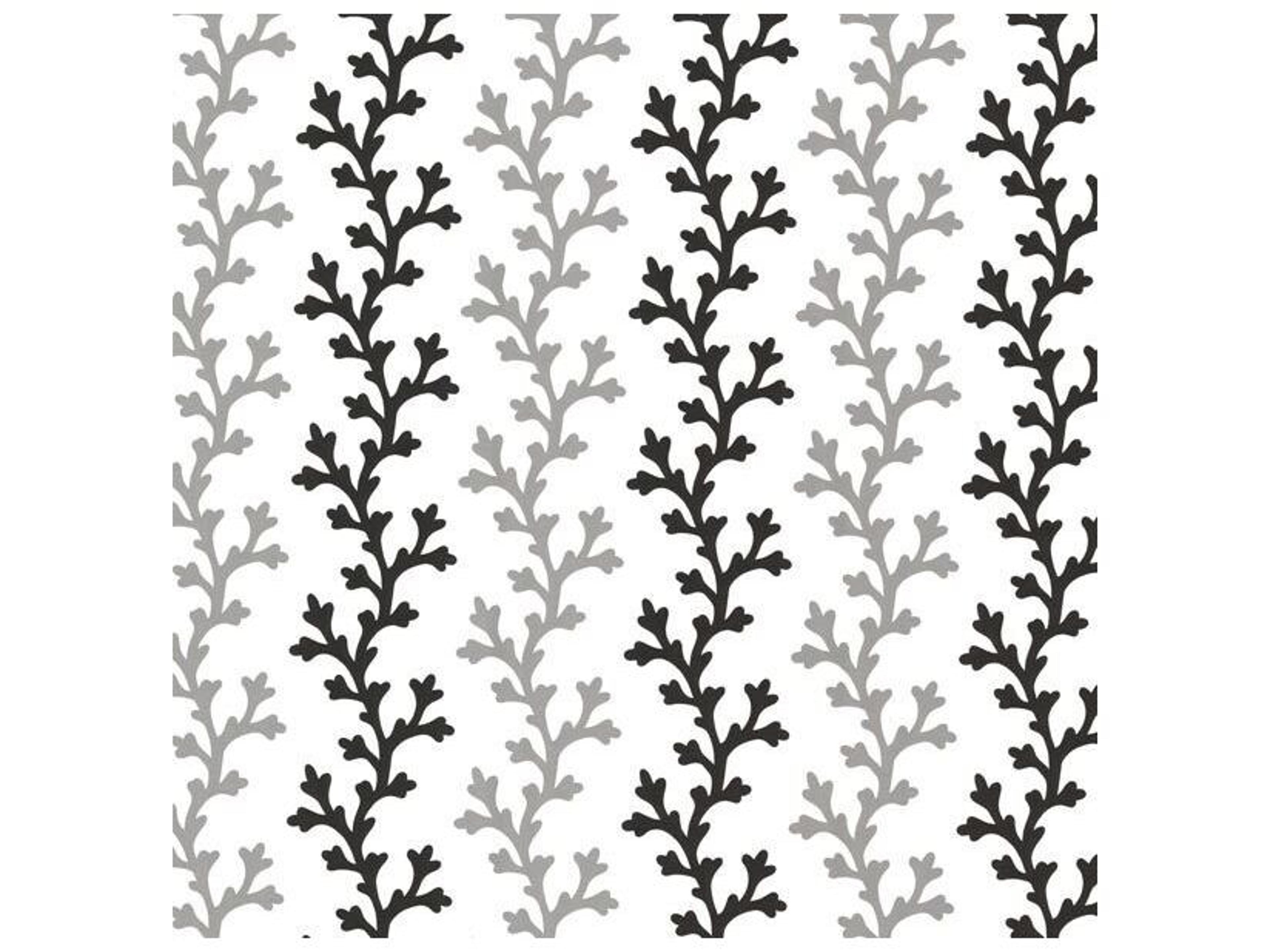 Bath Iv Georgina Black Ombre Coral Wallpaper