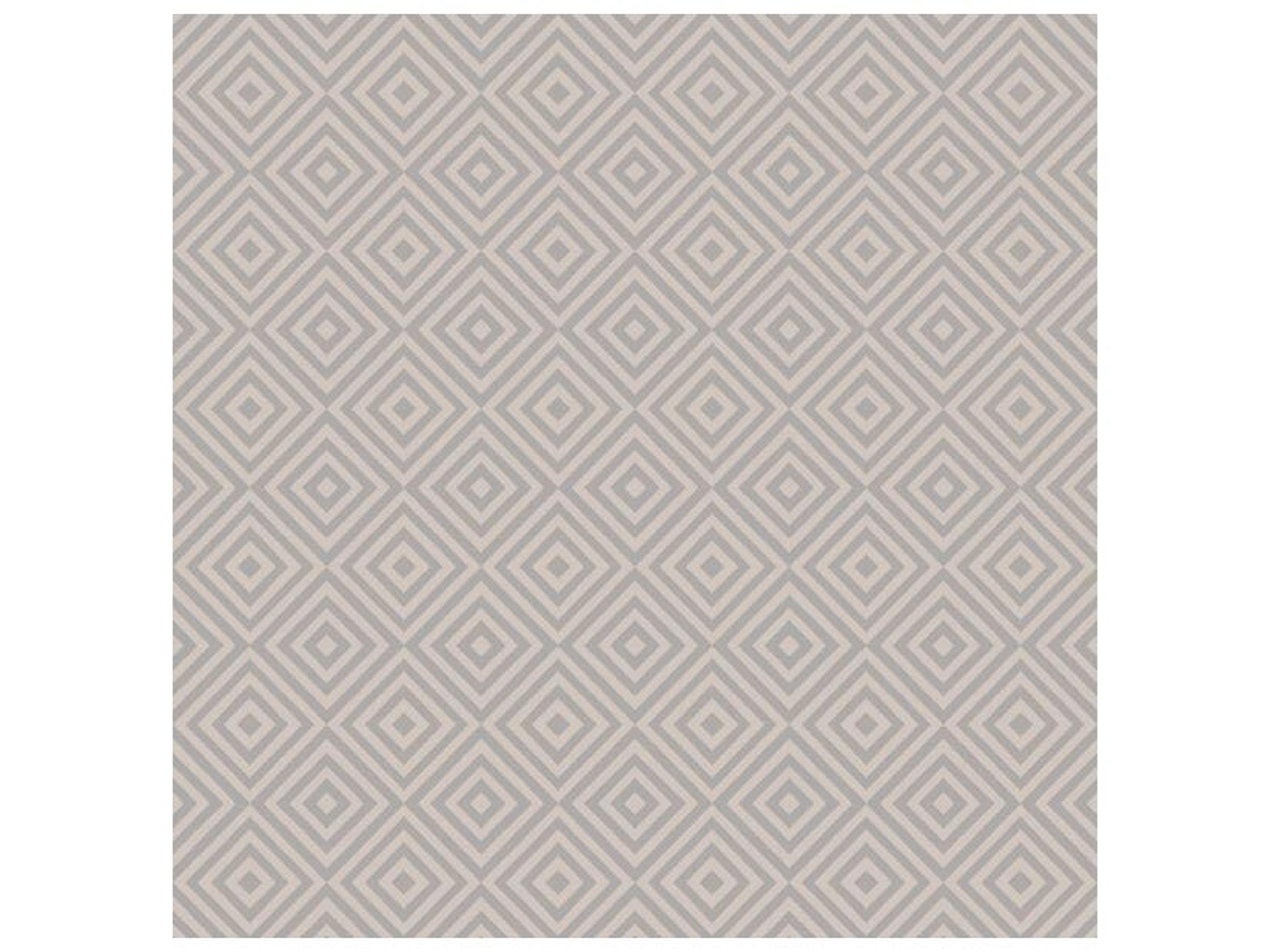 Beacon House Metropolitan Grey Geometric Diamond Wallpaper