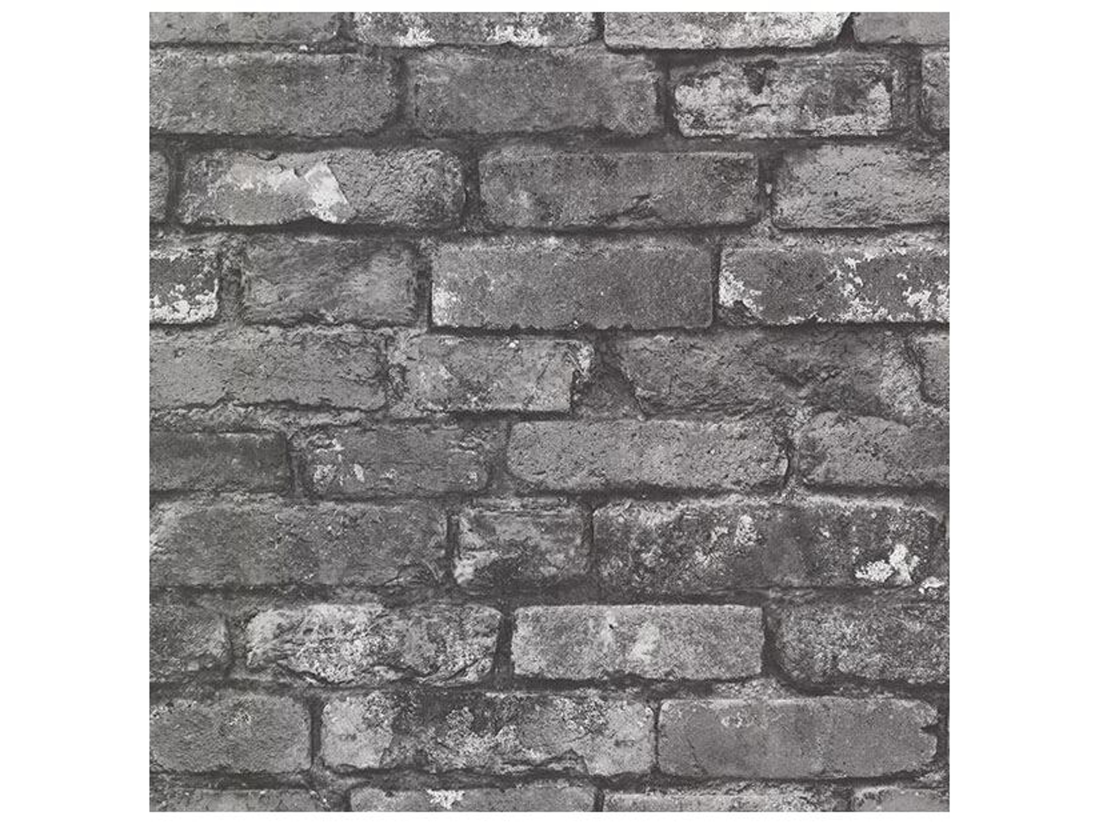 Beacon House Brickwork Slate Exposed Brick Wallpaper