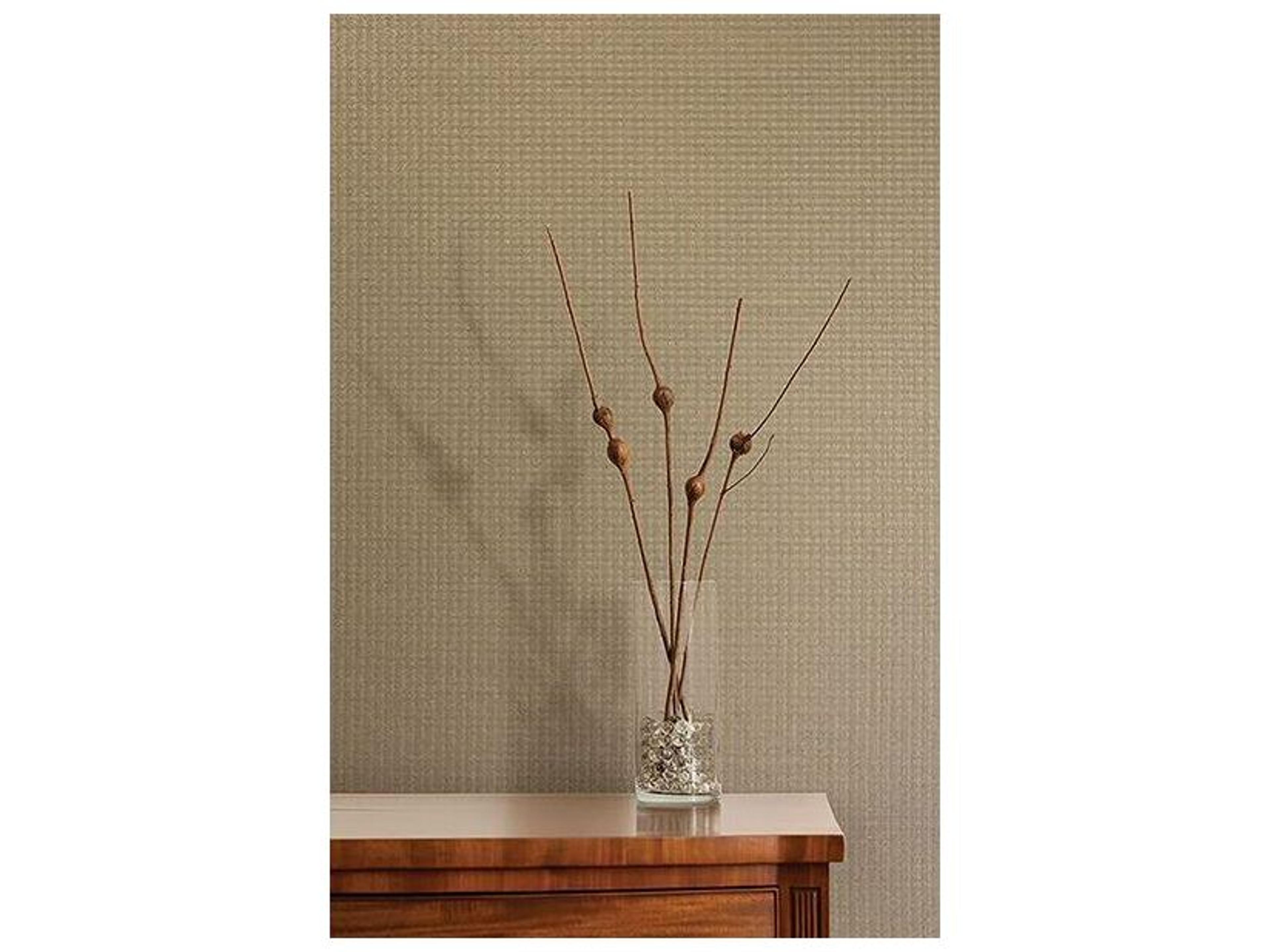 Brewster Home Fashions Kenneth James Tomek Beige Paper Weave Wallpaper