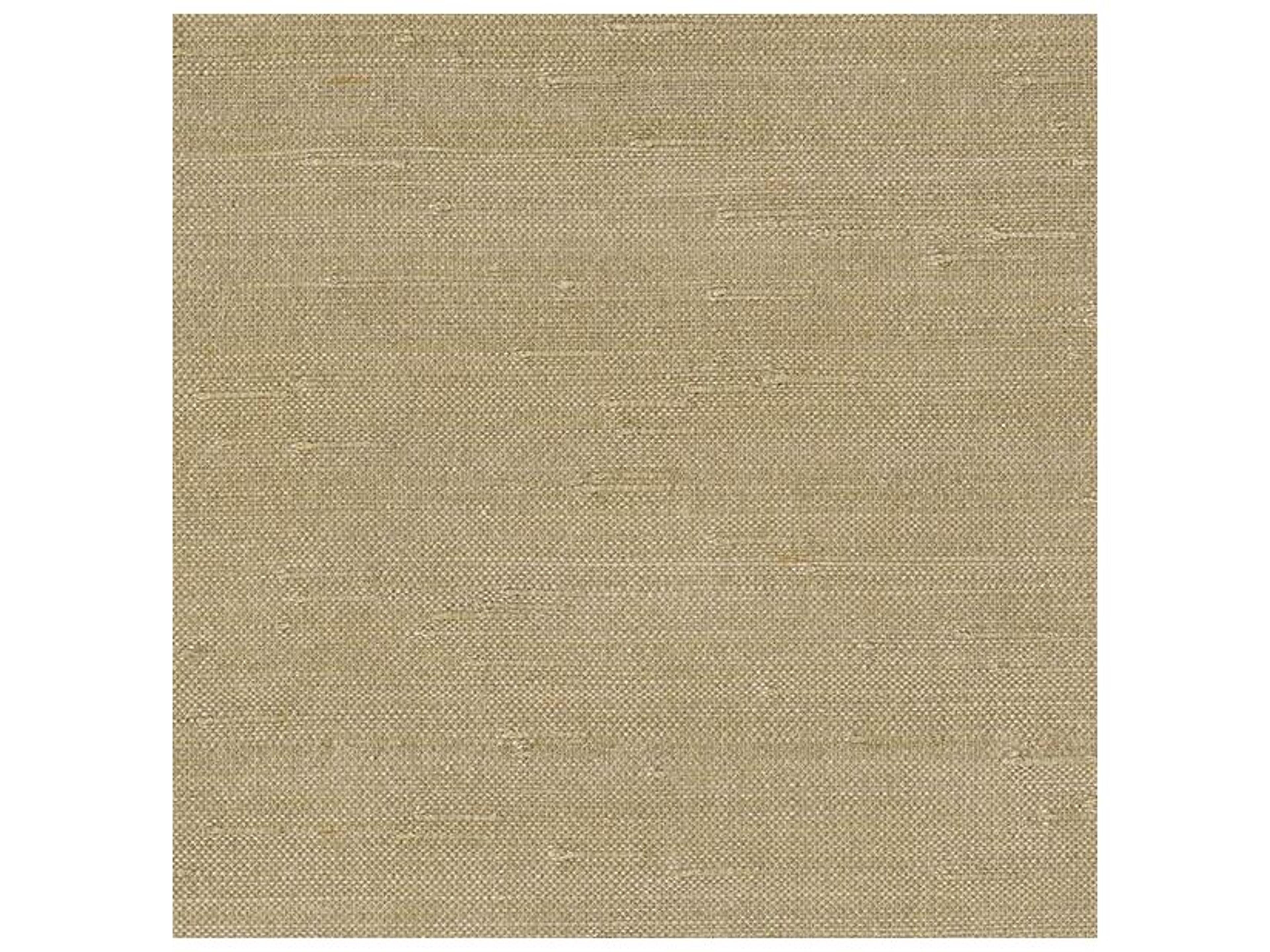 Kenneth James Alexey Grey Grasscloth Wallpaper Natural Texture