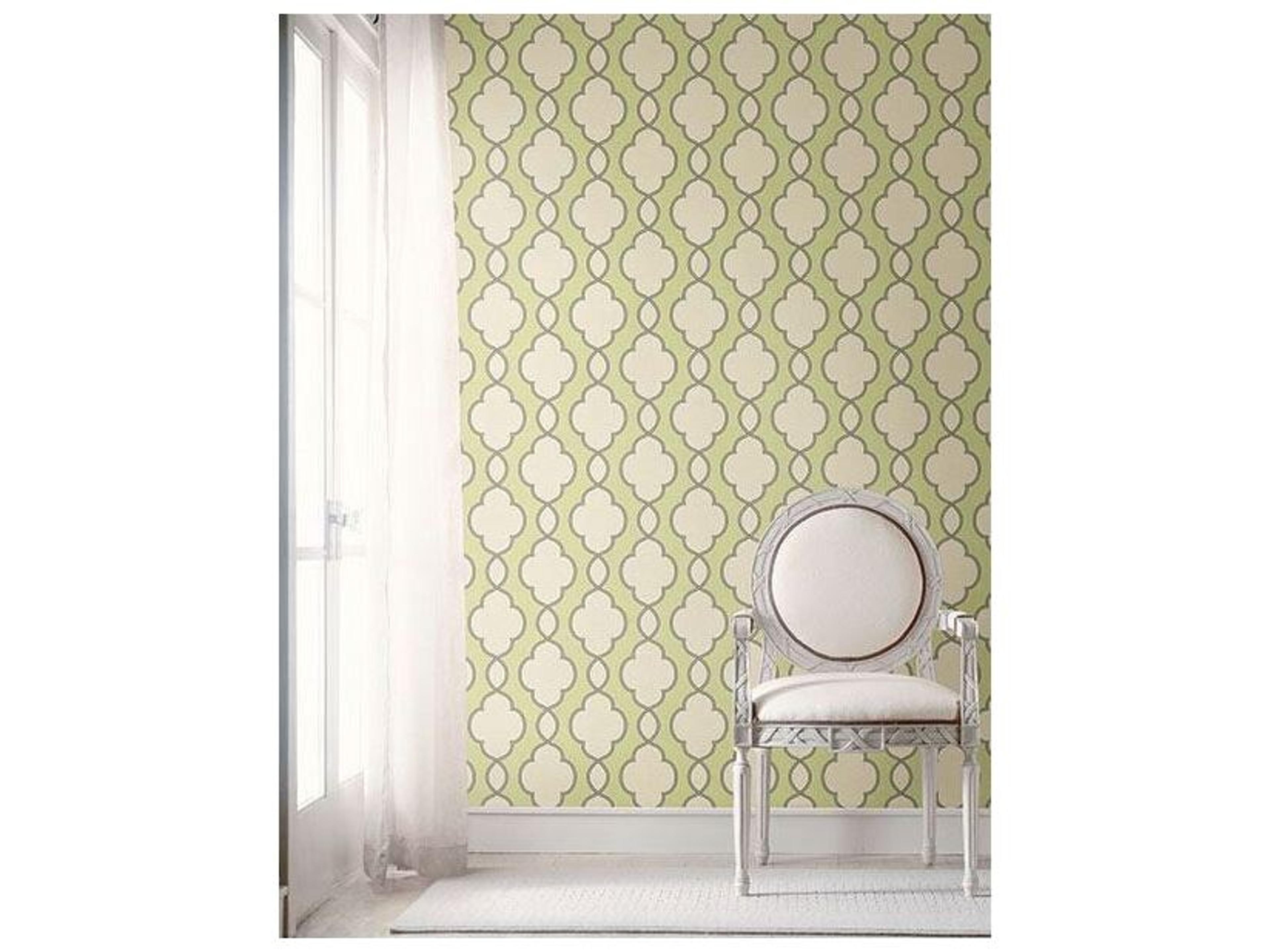Brewster Home Fashions A-street Prints Structure Green Chain Link Wallpaper