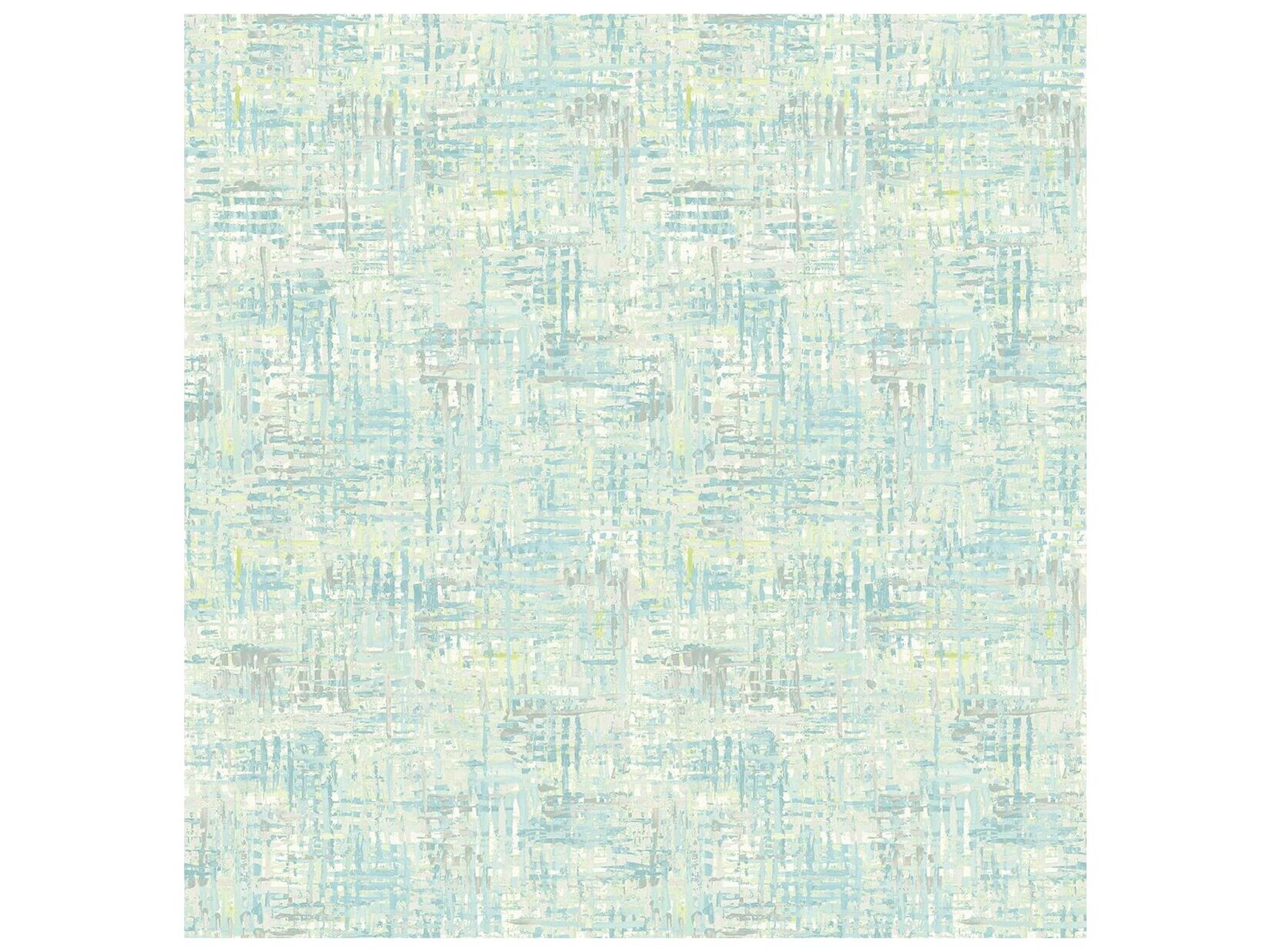 A-street Prints Avalon Aqua Weave Wallpaper