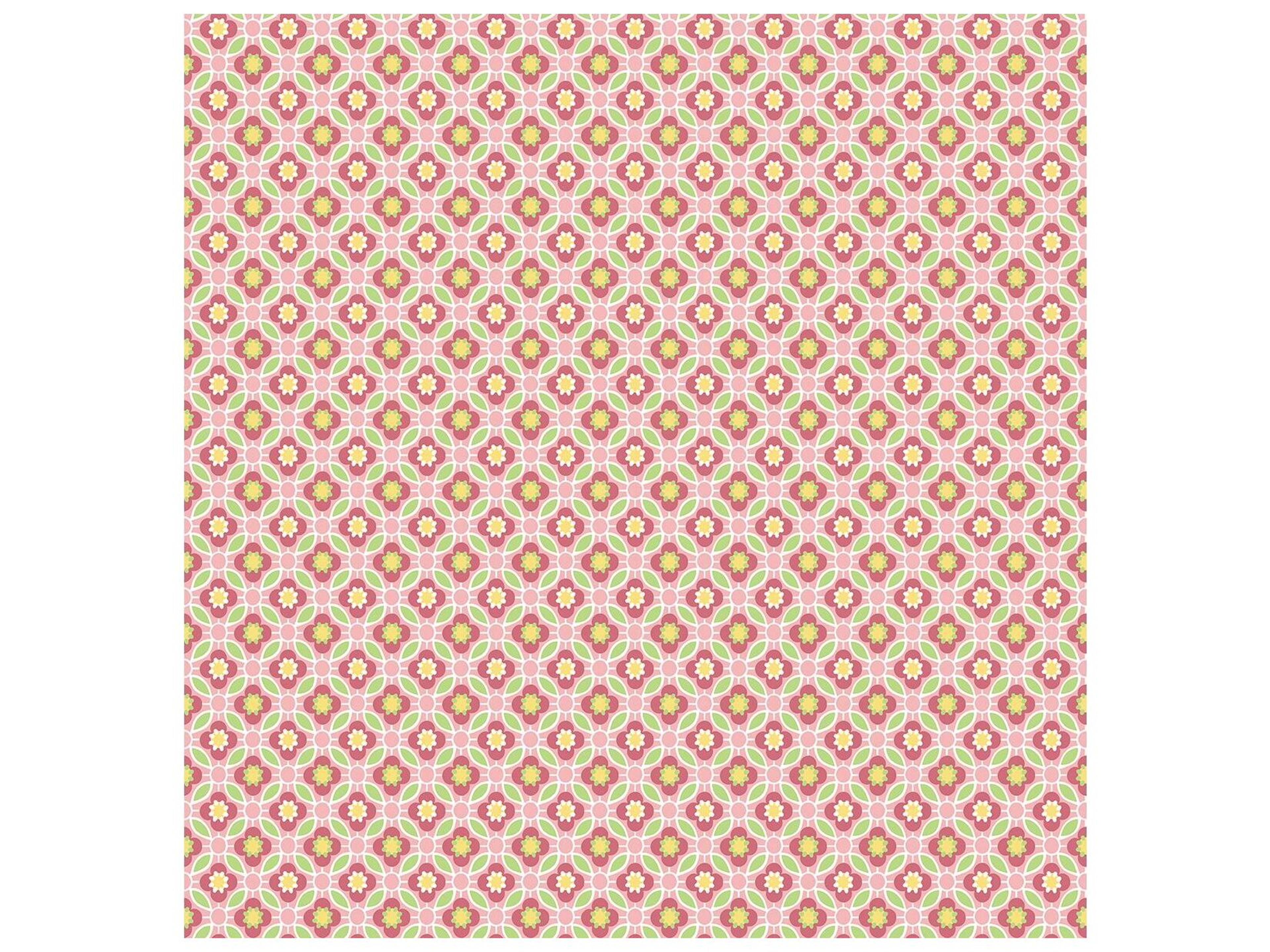 A-street Prints Audra Pink Floral Wallpaper
