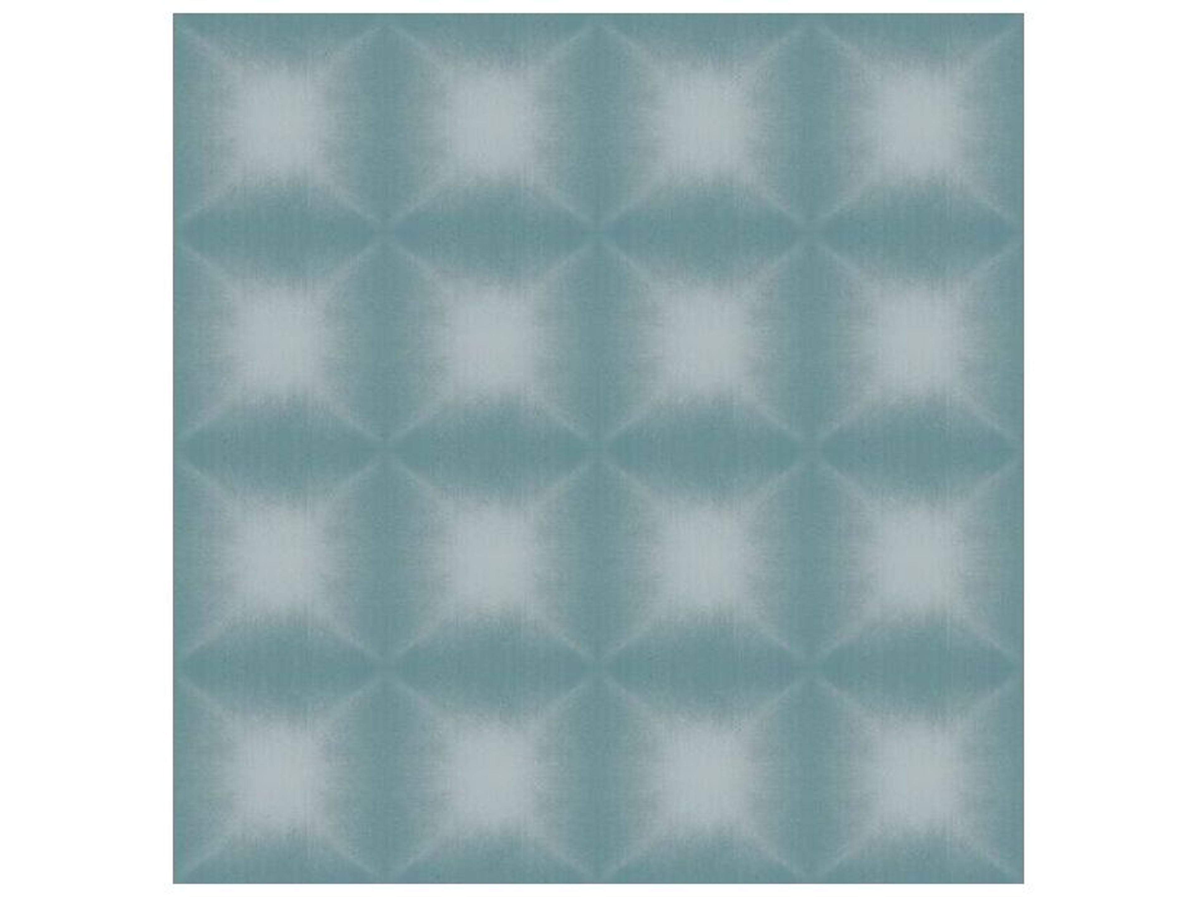 Brewster Home Fashions Kenneth James Echo Teal Geometric Wallpaper