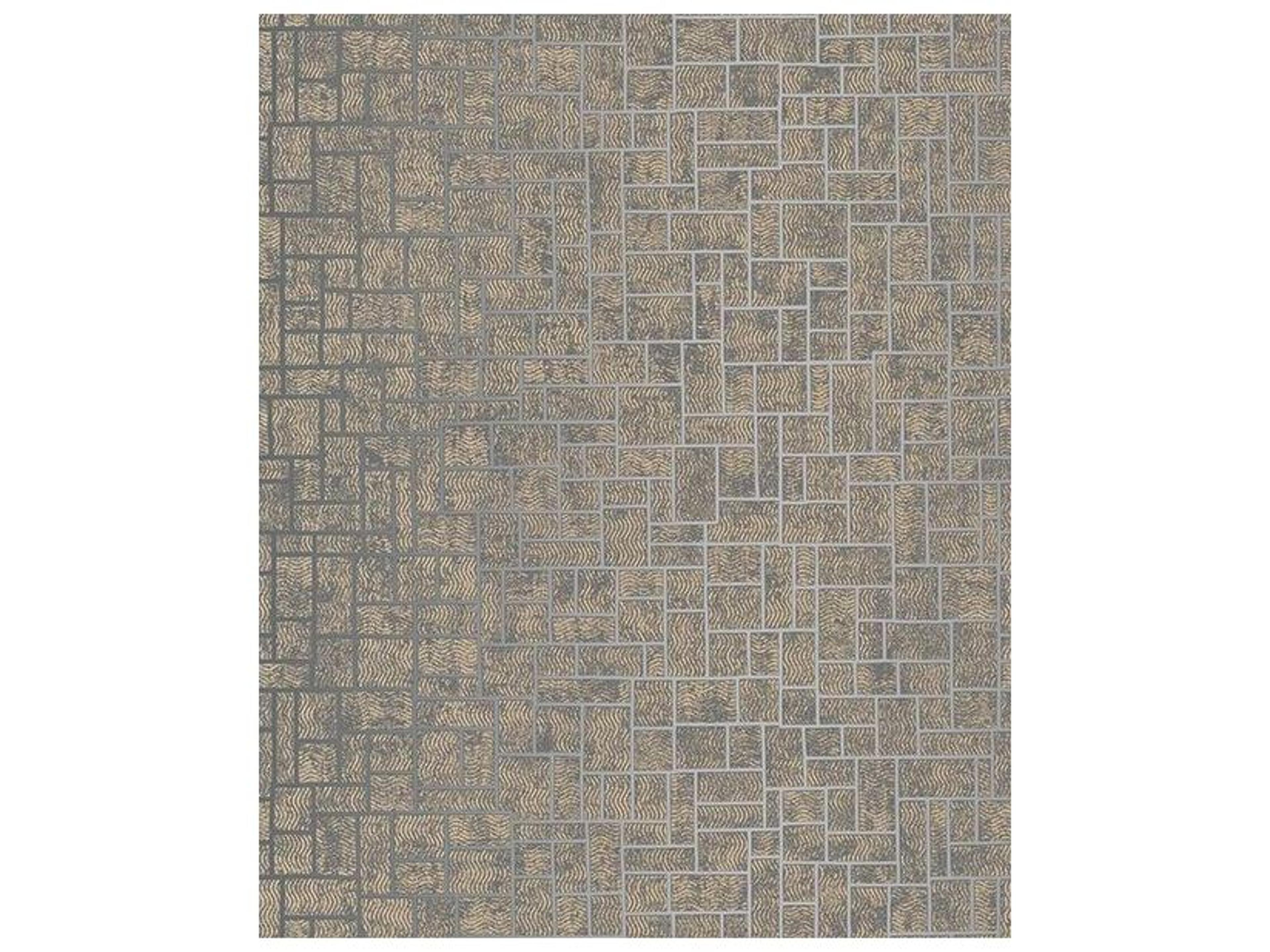 Decorline Etude Charcoal Geometric Wallpaper