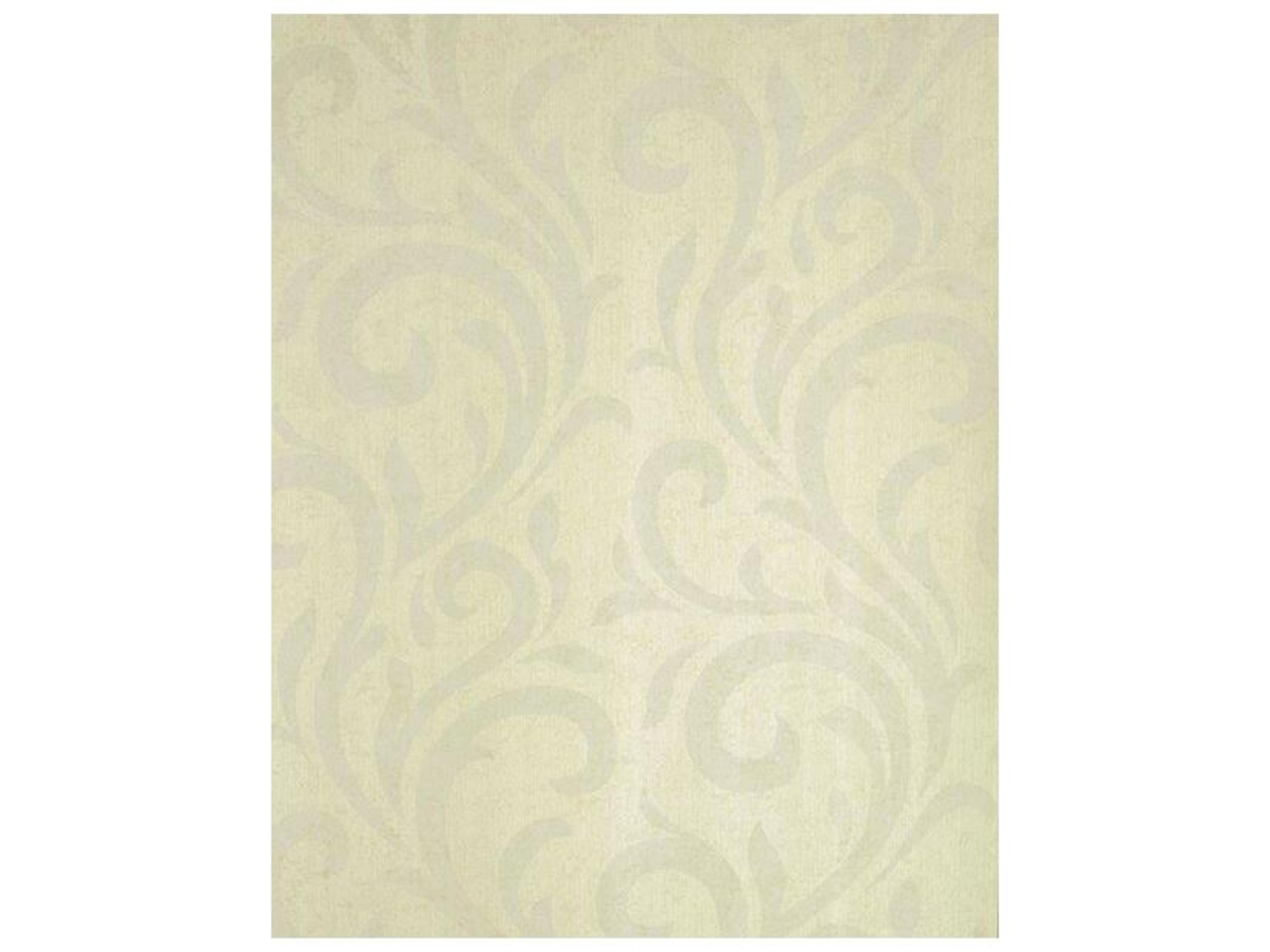 Kitchen Bed Bath Resource Iv Muriel Green Scroll Wallpaper