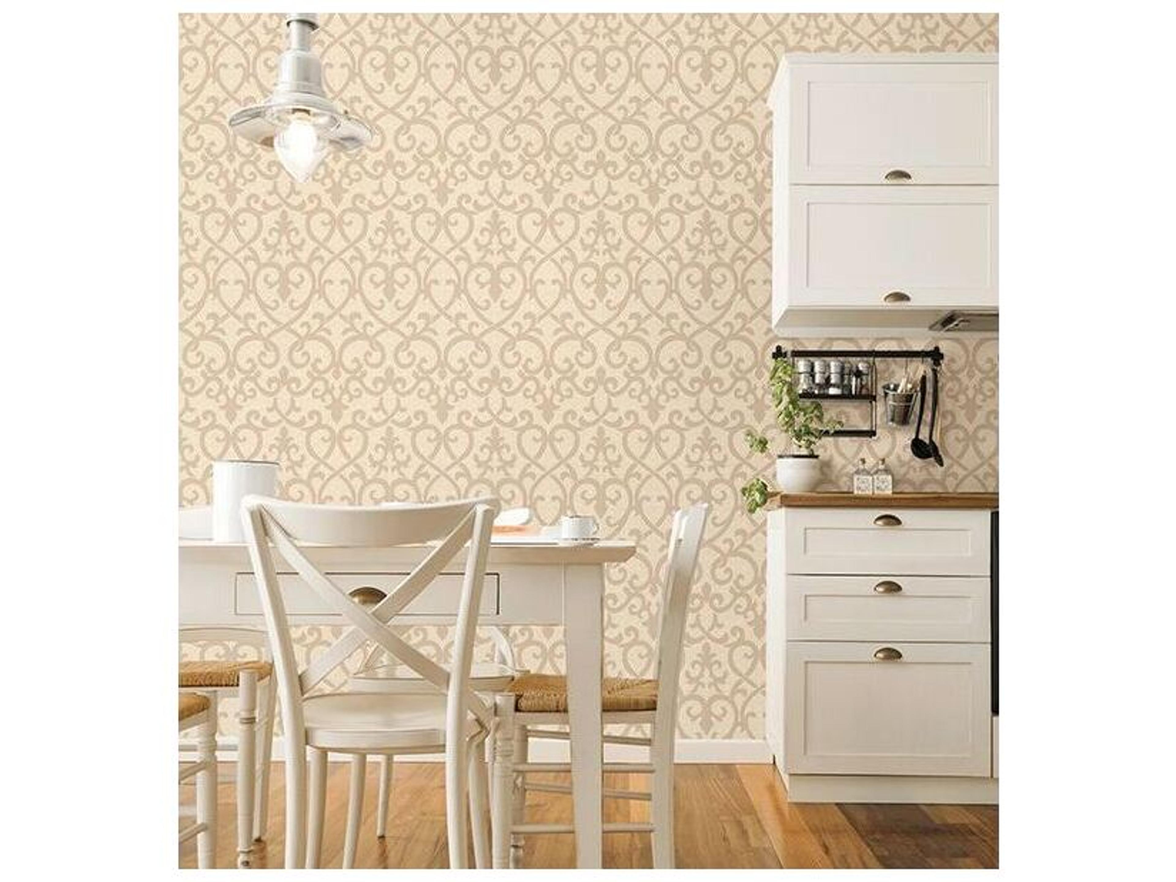 Brewster Home Fashions Kitchen Bed Bath Resource Iv Rosie Blush Lattice Wallpaper