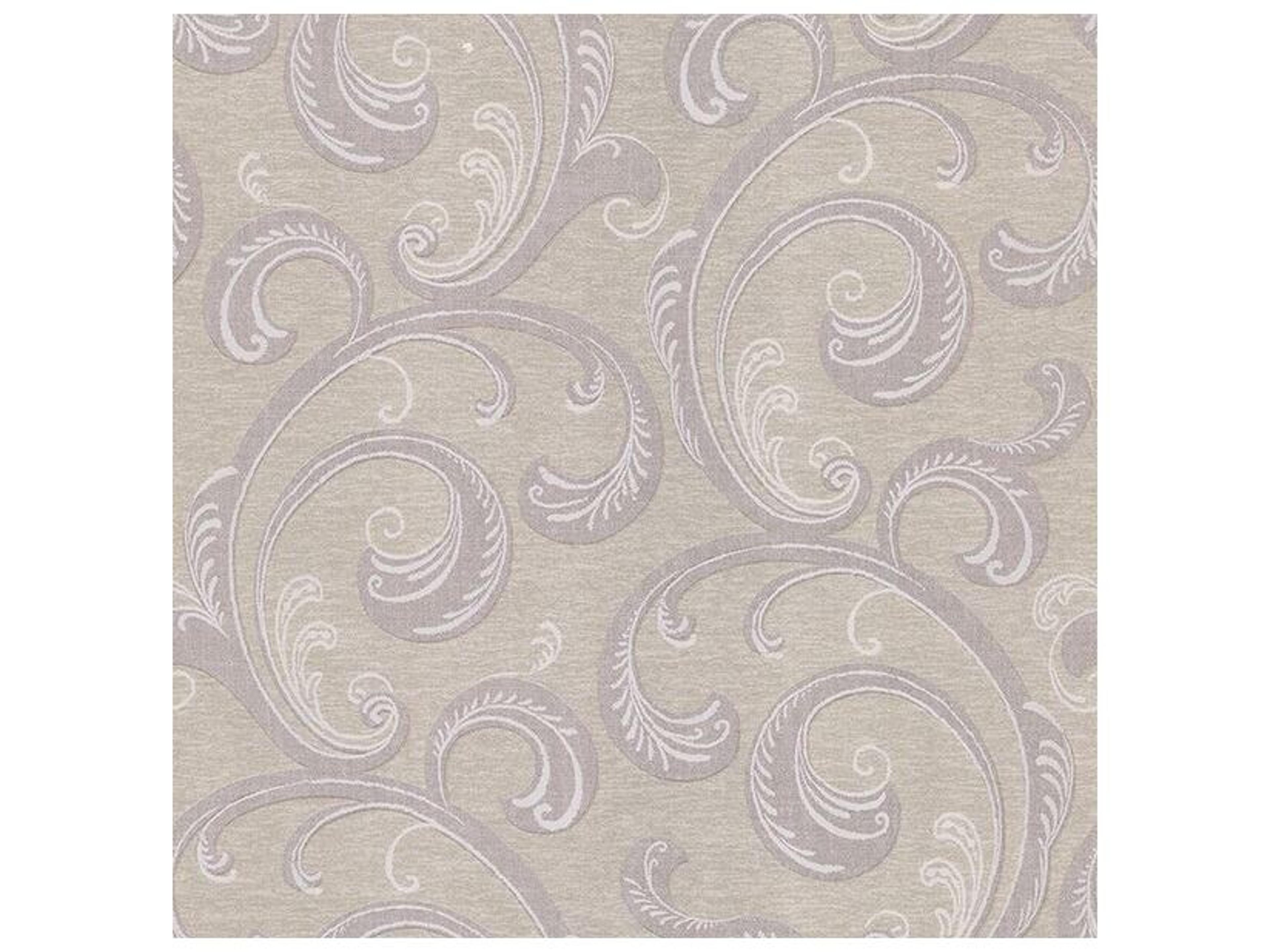 Kitchen Bed Bath Resource Iv Dauphine Purple Scroll Wallpaper