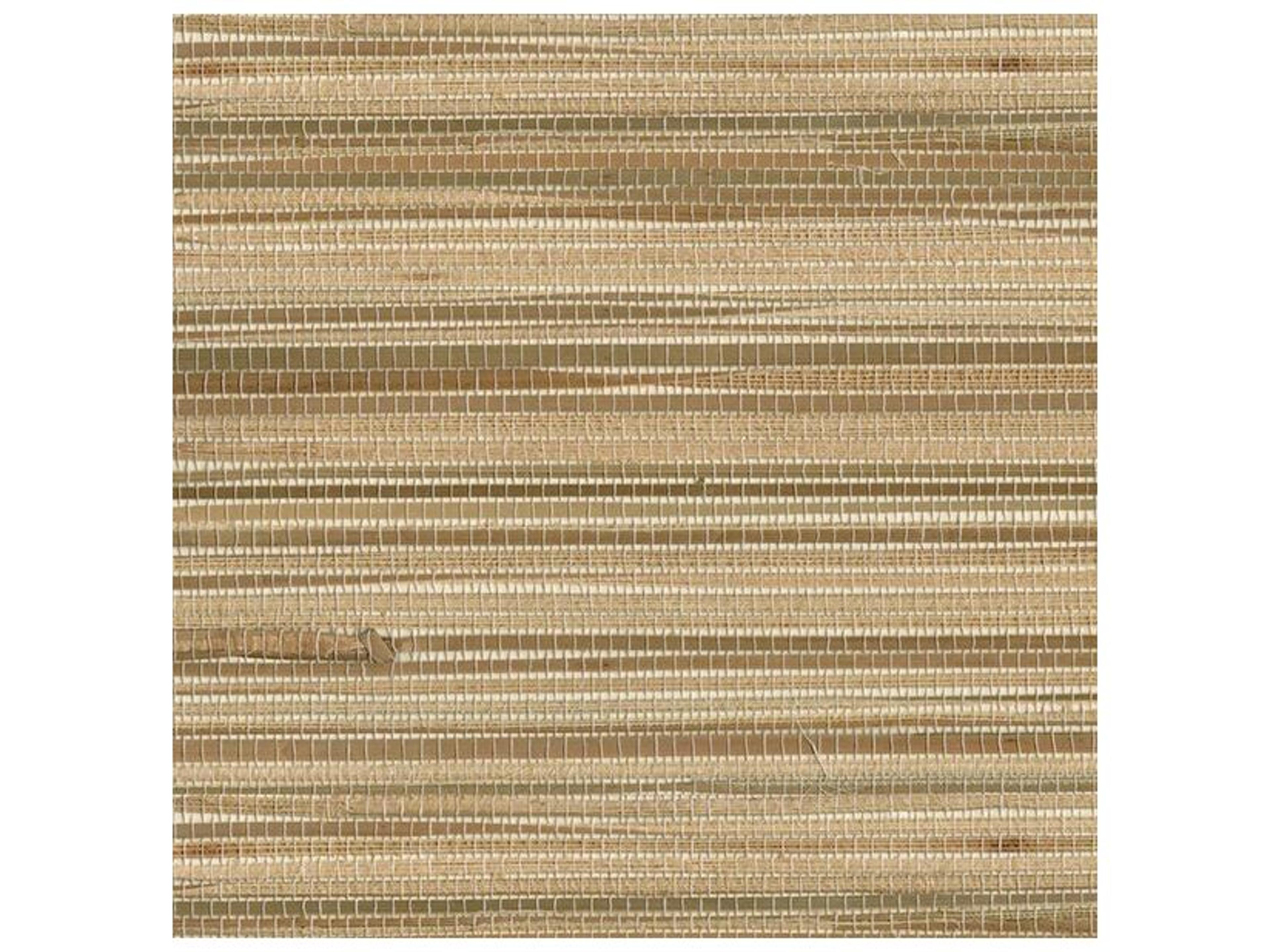 Kenneth James Dazo Neutral Grasscloth Wallpaper