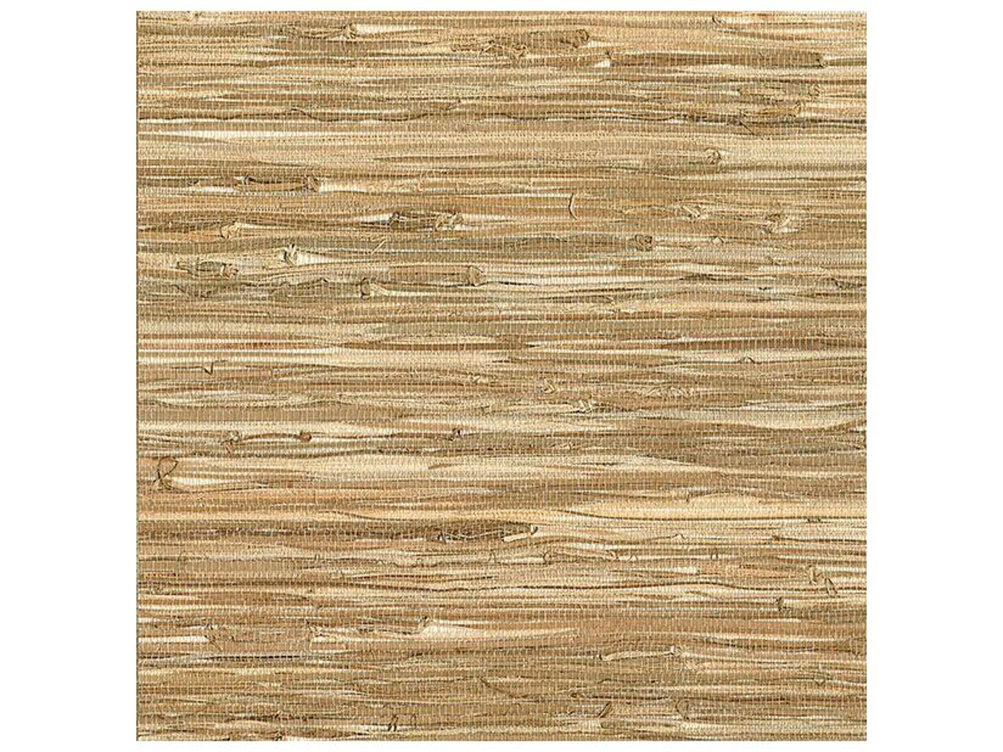 Kenneth James Meho Neutral Grasscloth Wallpaper