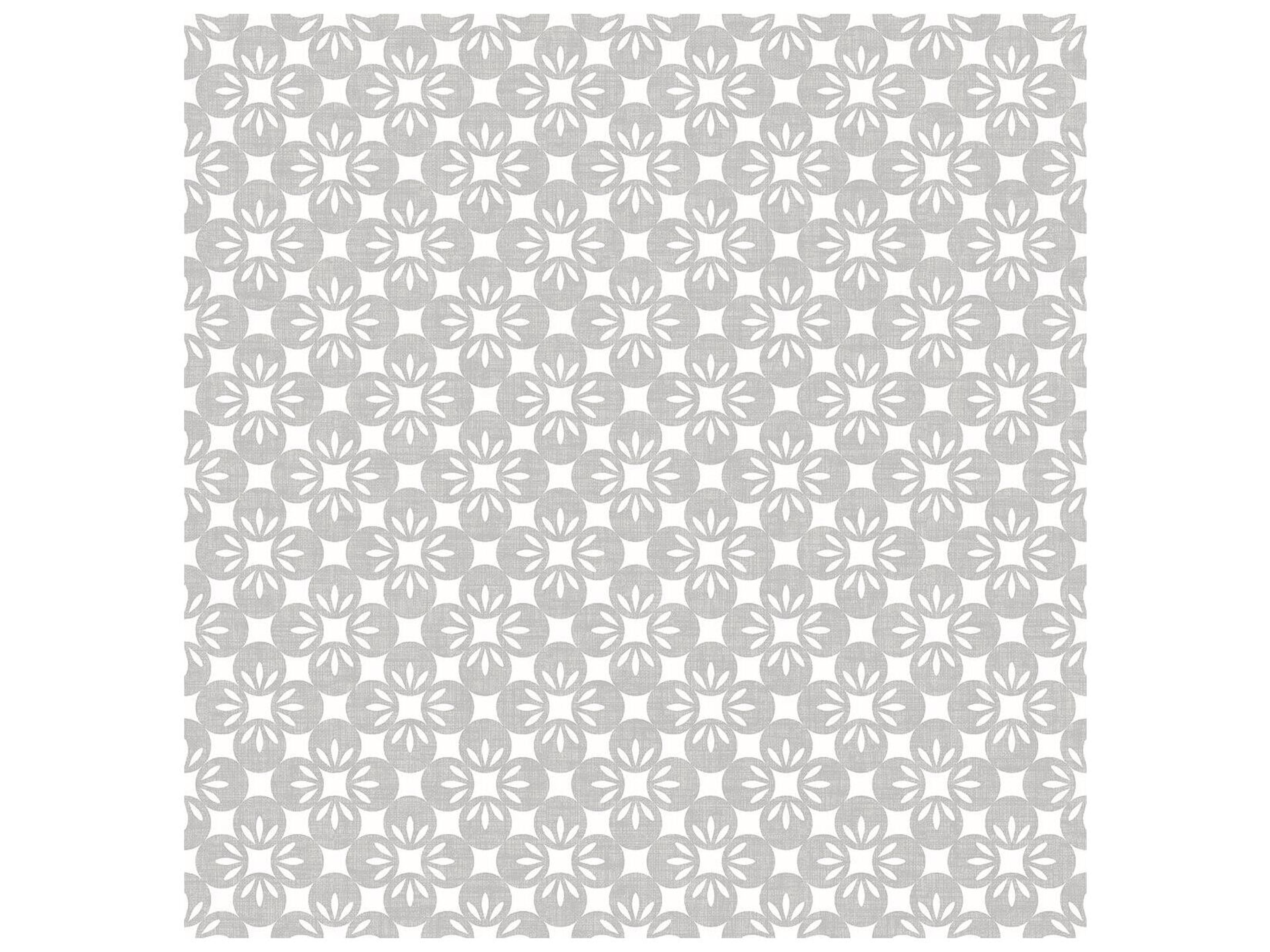 A-street Prints Orbit Dove Floral Wallpaper