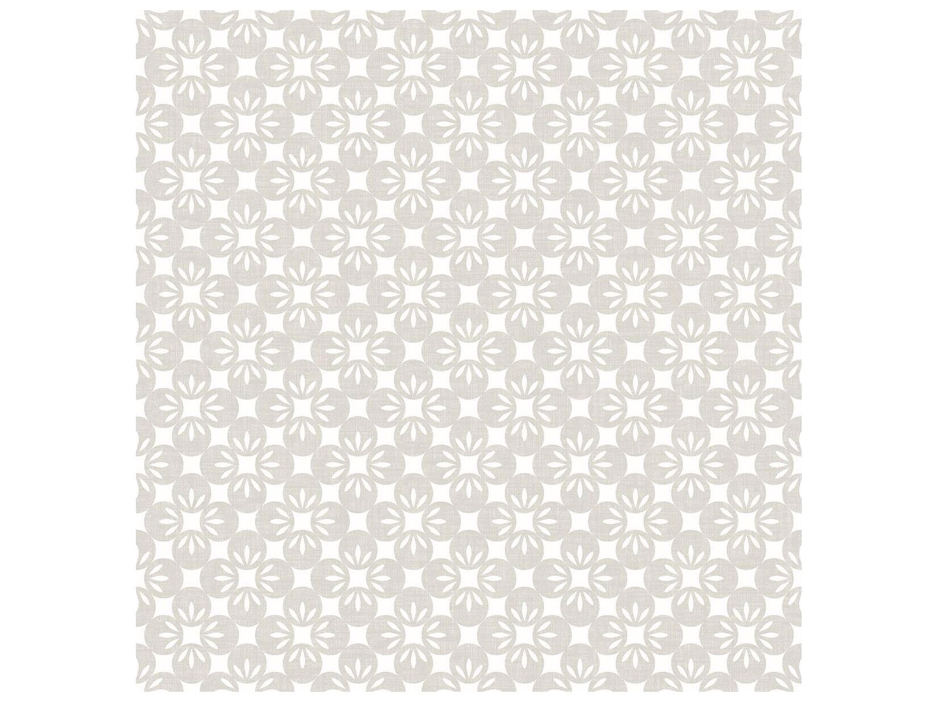 A-street Prints Orbit Neutral Floral Wallpaper