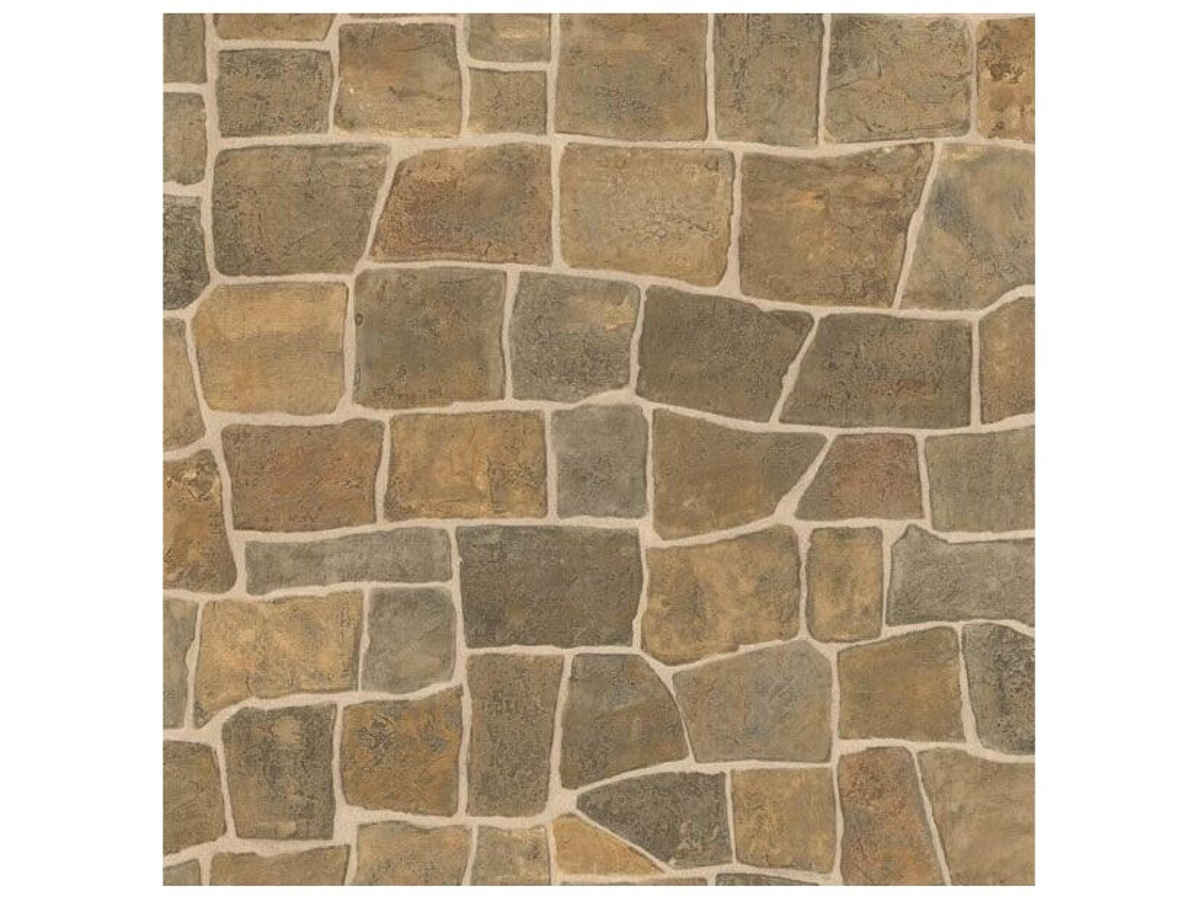 Texture Trends Ii Flagstone Taupe Slate Path Wallpaper