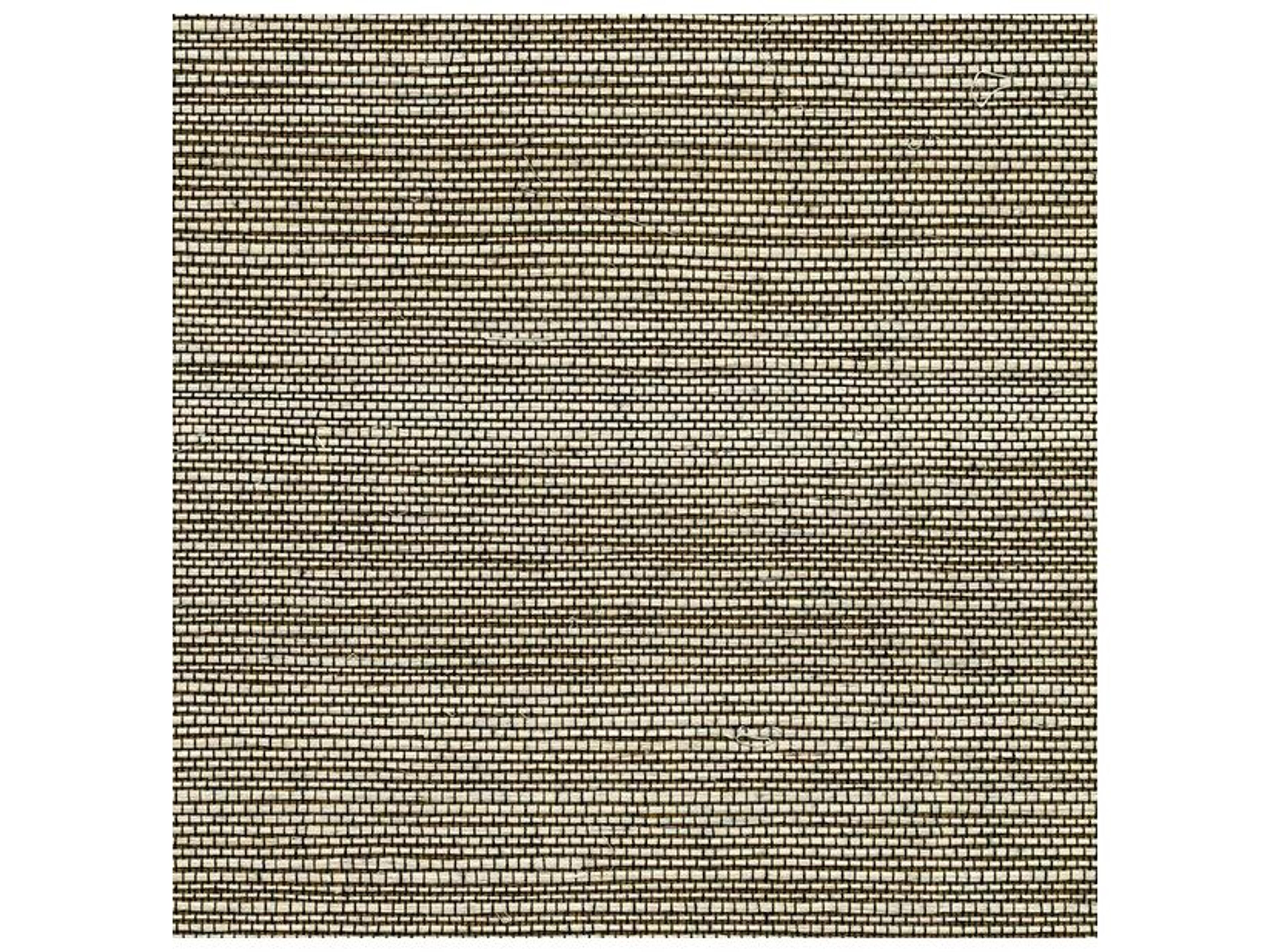 Kenneth James Yunnan Brown Grasscloth Wallpaper in Brown and Ivory