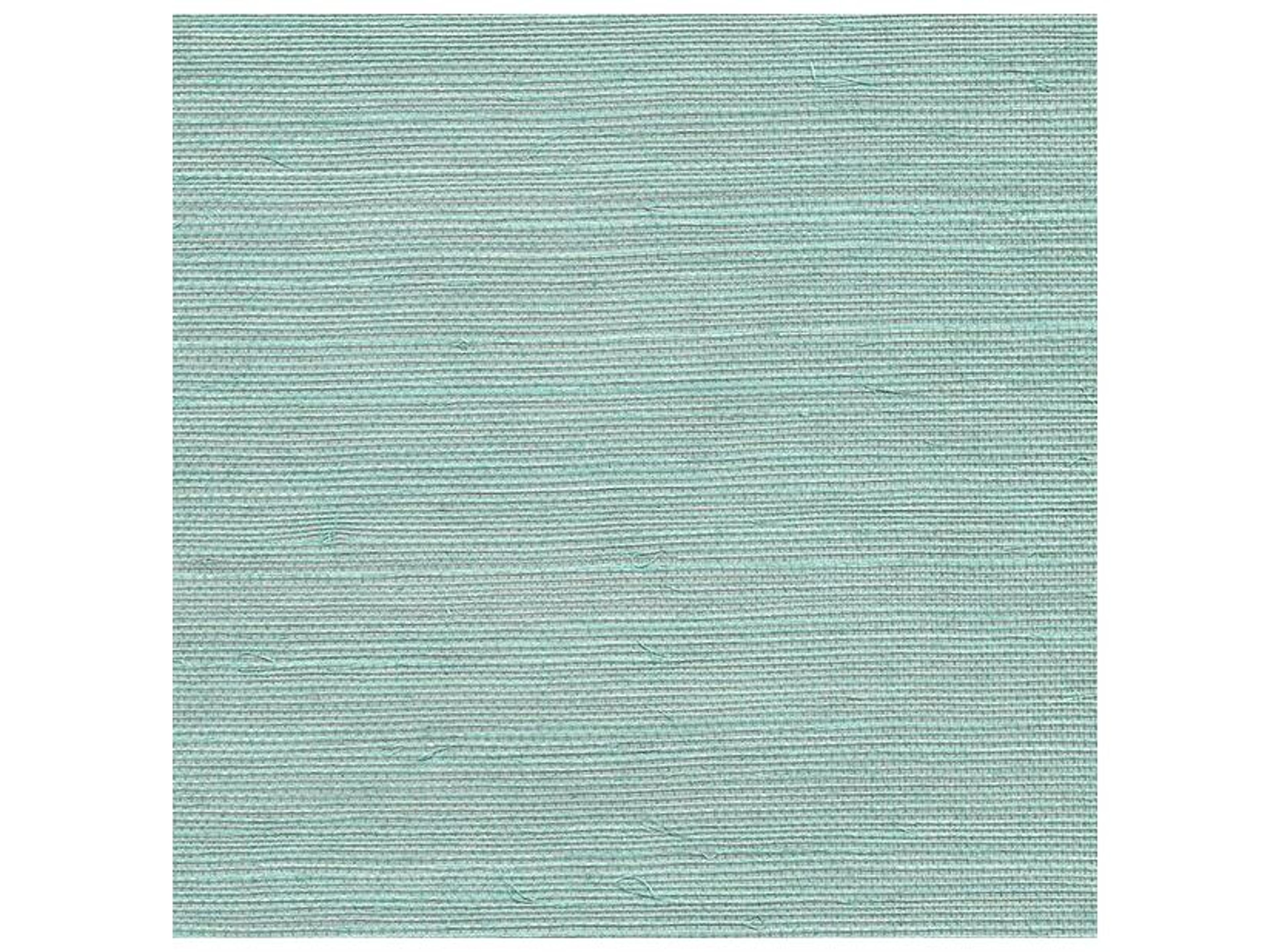 Kenneth James Haiphong Turquoise Grasscloth Wallpaper