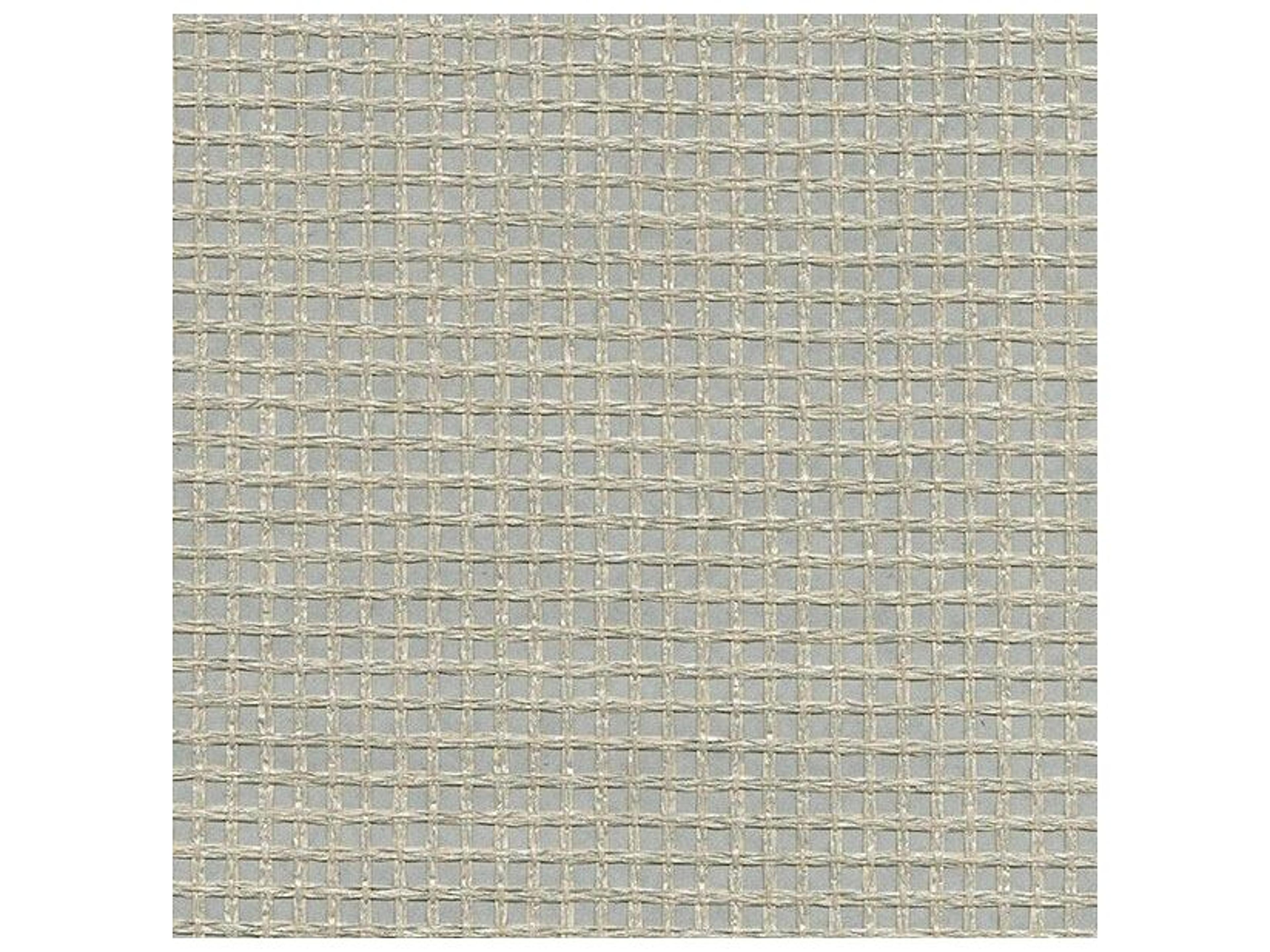 Wanchai Grey Grasscloth Wallpaper with Subtle Silver Metallic Wash
