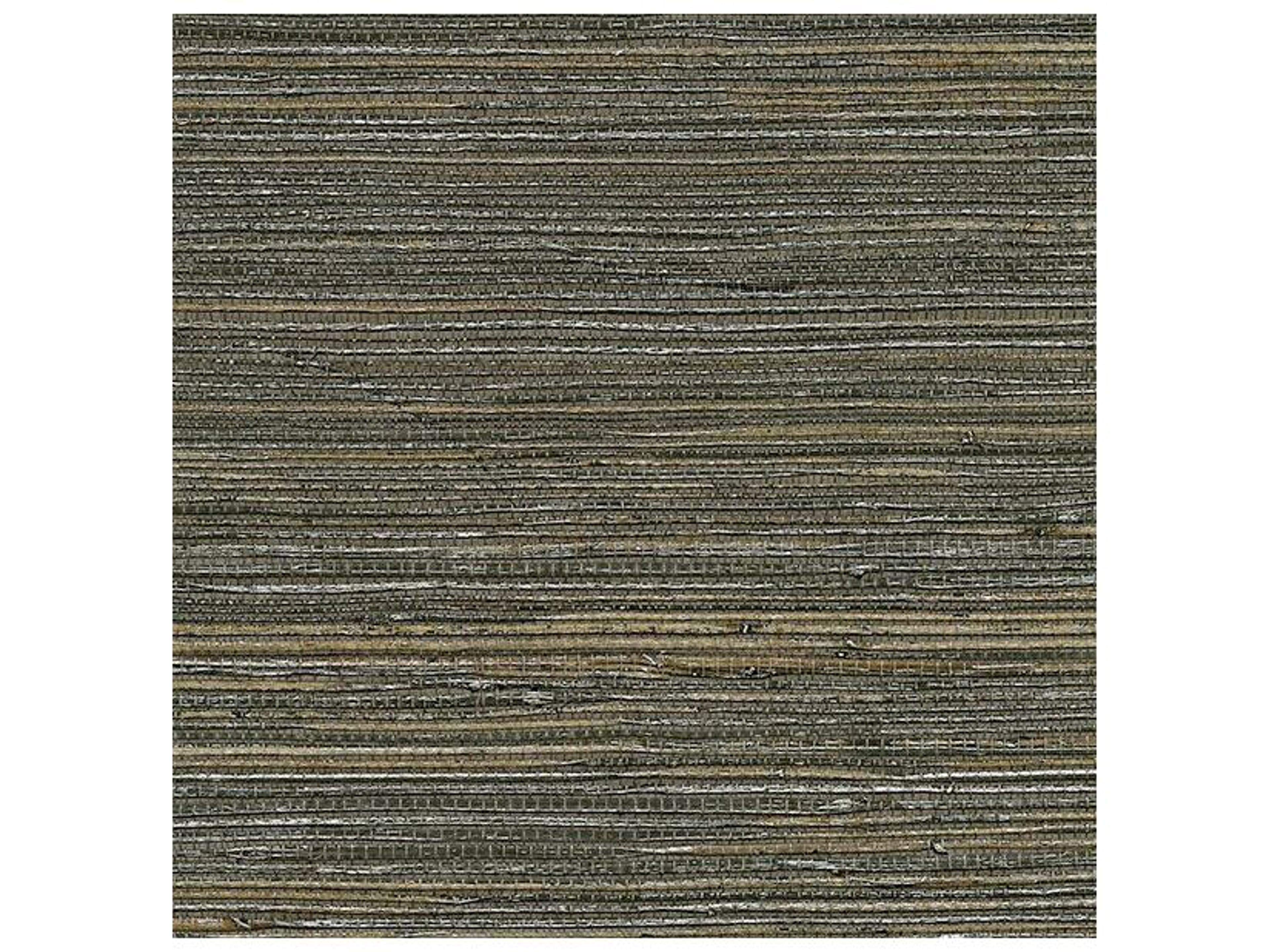 Shandong Chocolate Ramie Grasscloth Unpasted Wallpaper