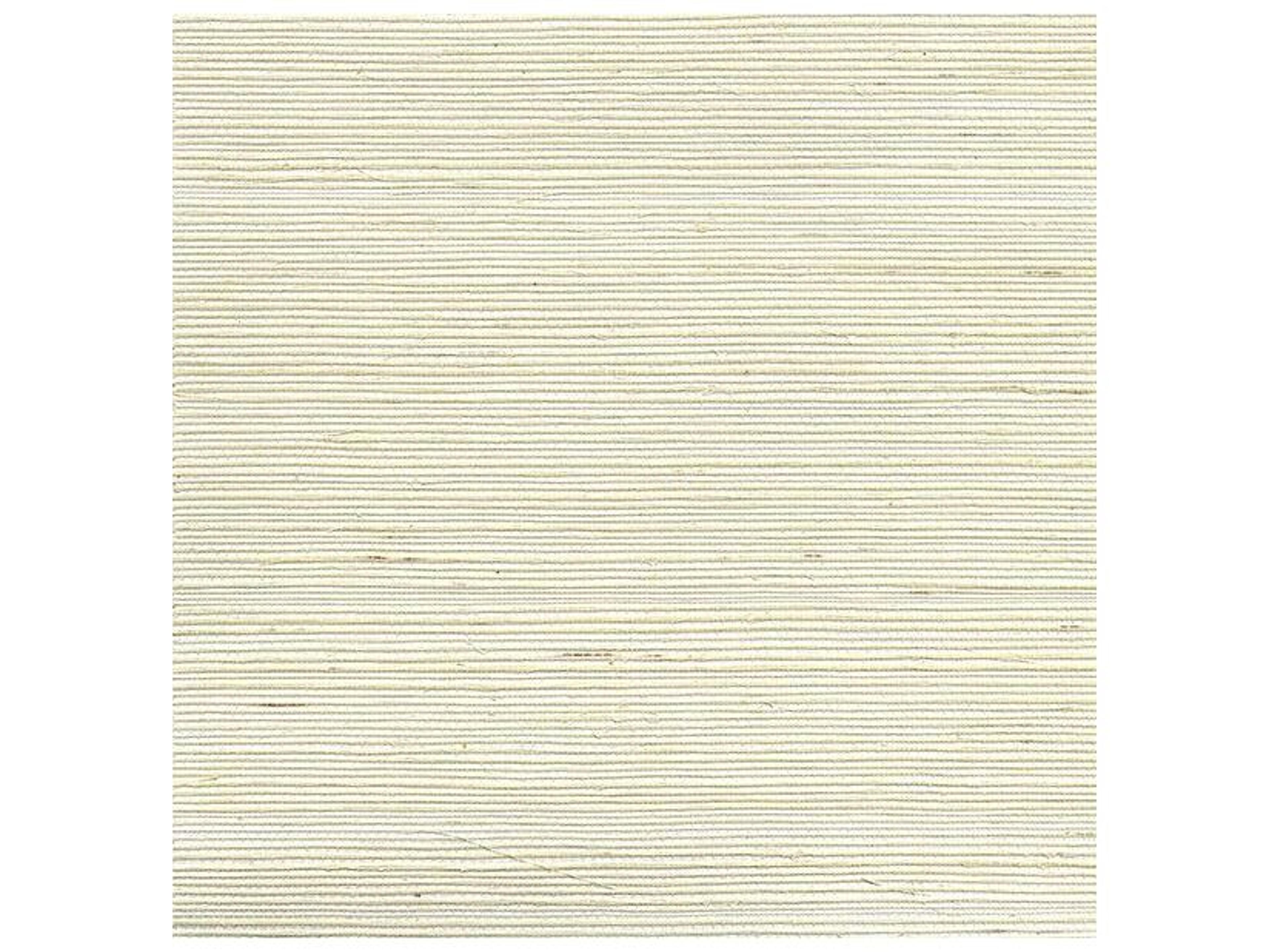 Kenneth James Luoma Off-White Sisal Grasscloth Wallpaper