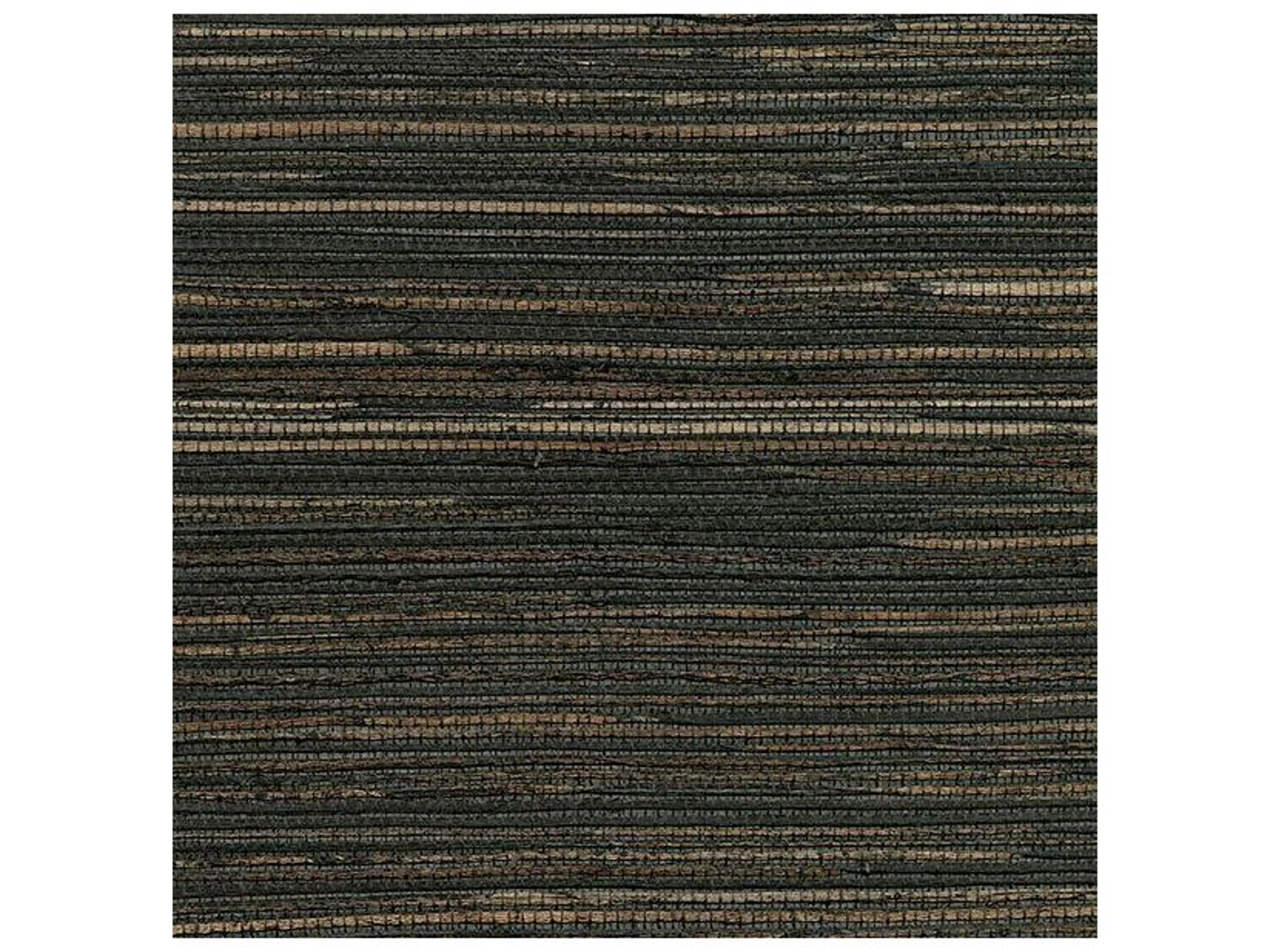 Shandong Charcoal Ramie Grasscloth Wallpaper