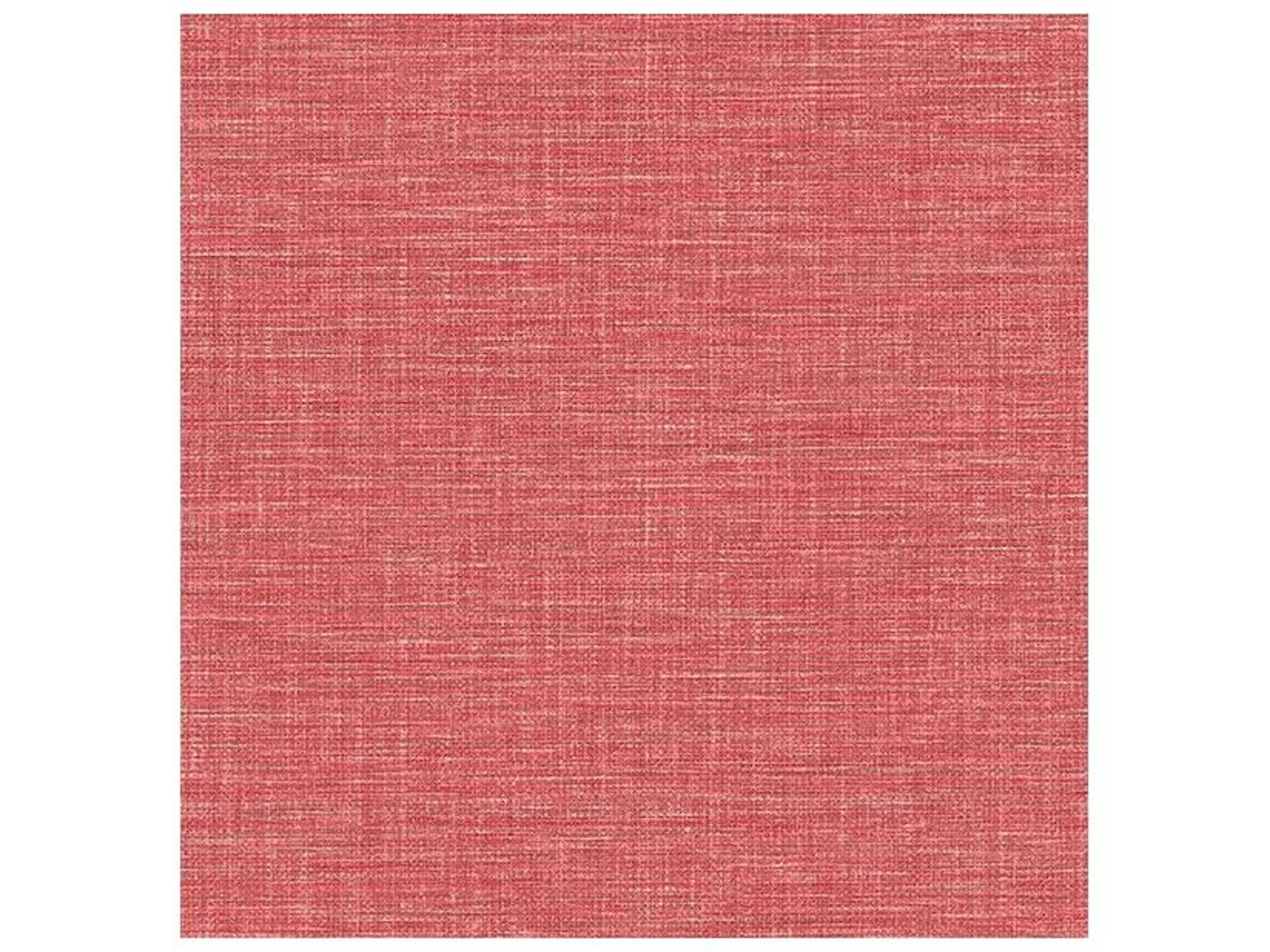 Exhale Coral Faux Grasscloth Unpasted Wallpaper