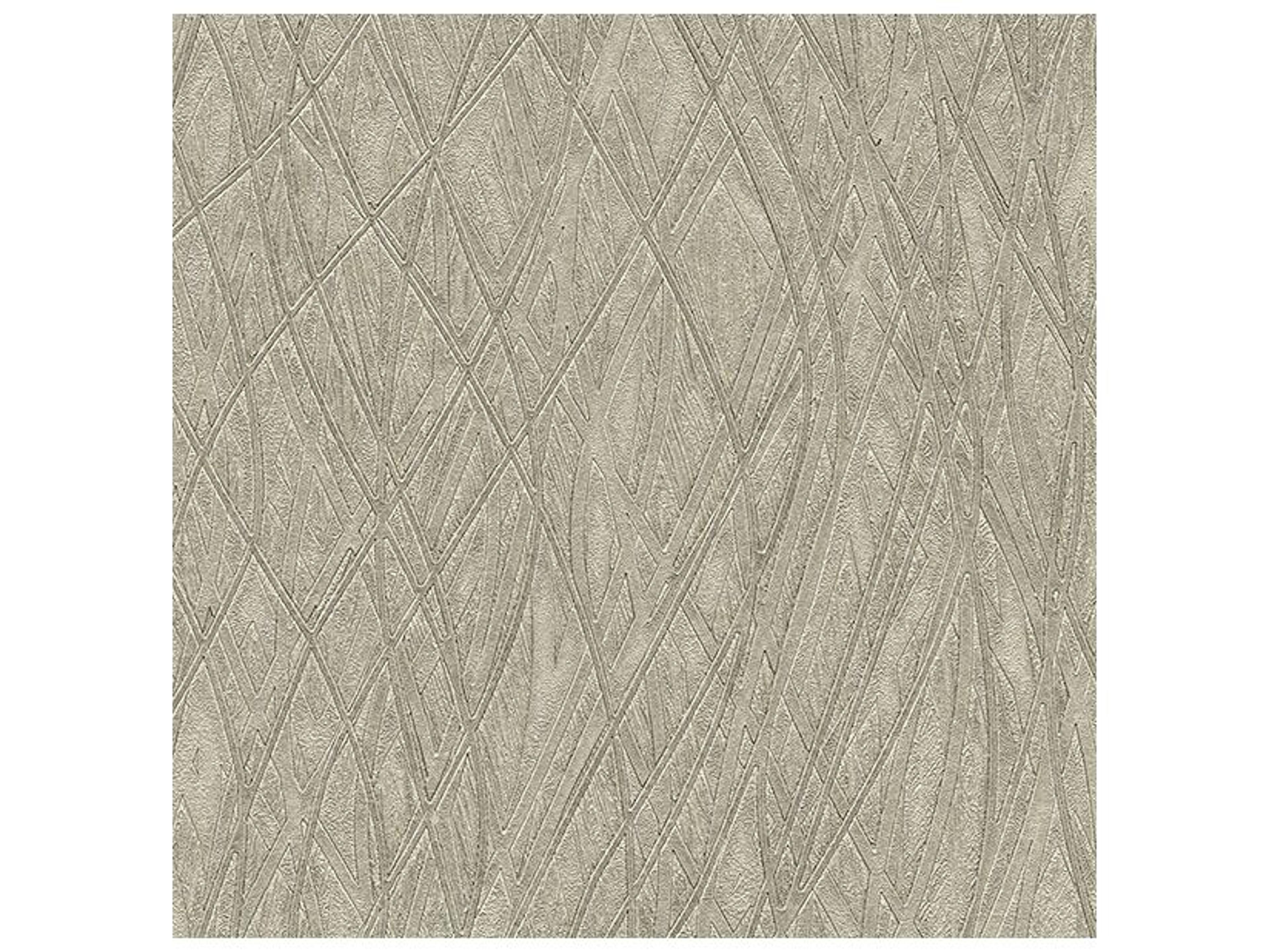 Warner Textures Allegro Silver Embossed Wallpaper