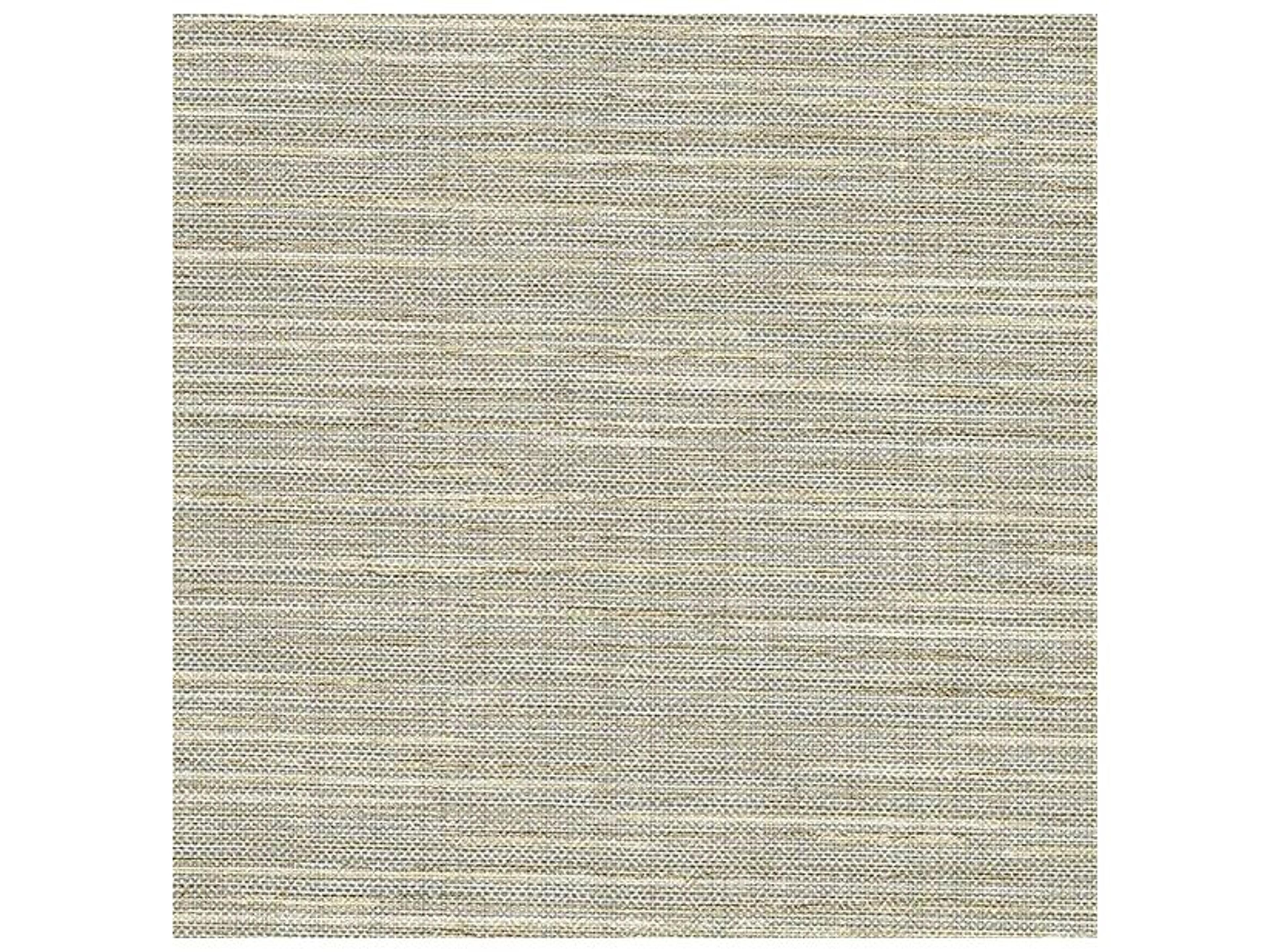 Warner Textures Bay Ridge Neutral Faux Grasscloth Wallpaper